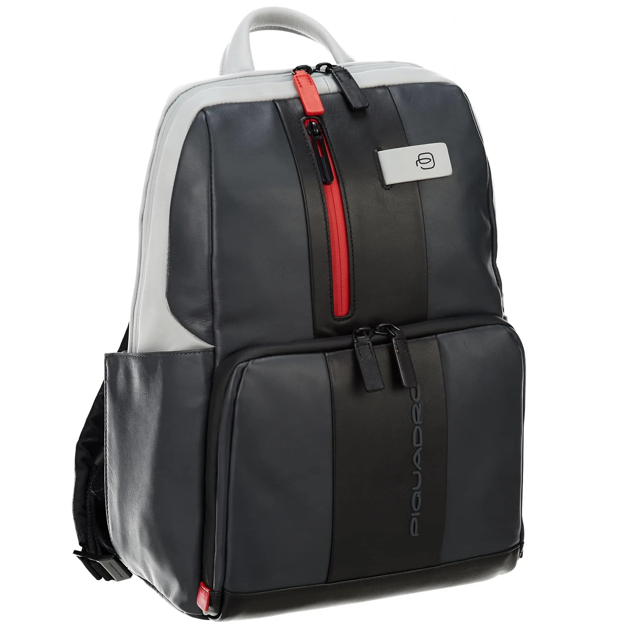 Piquadro Urban backpack with laptop compartment 40 cm gray black