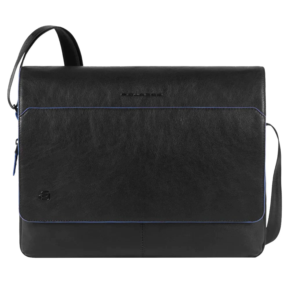 Piquadro Blue Square messenger bag 37 cm - Noir