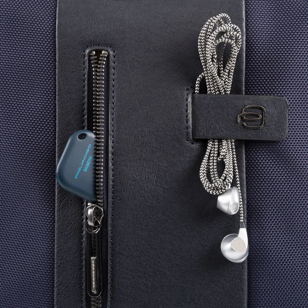 Piquadro Brief Rucksack mit Laptopfach 41 cm - Black