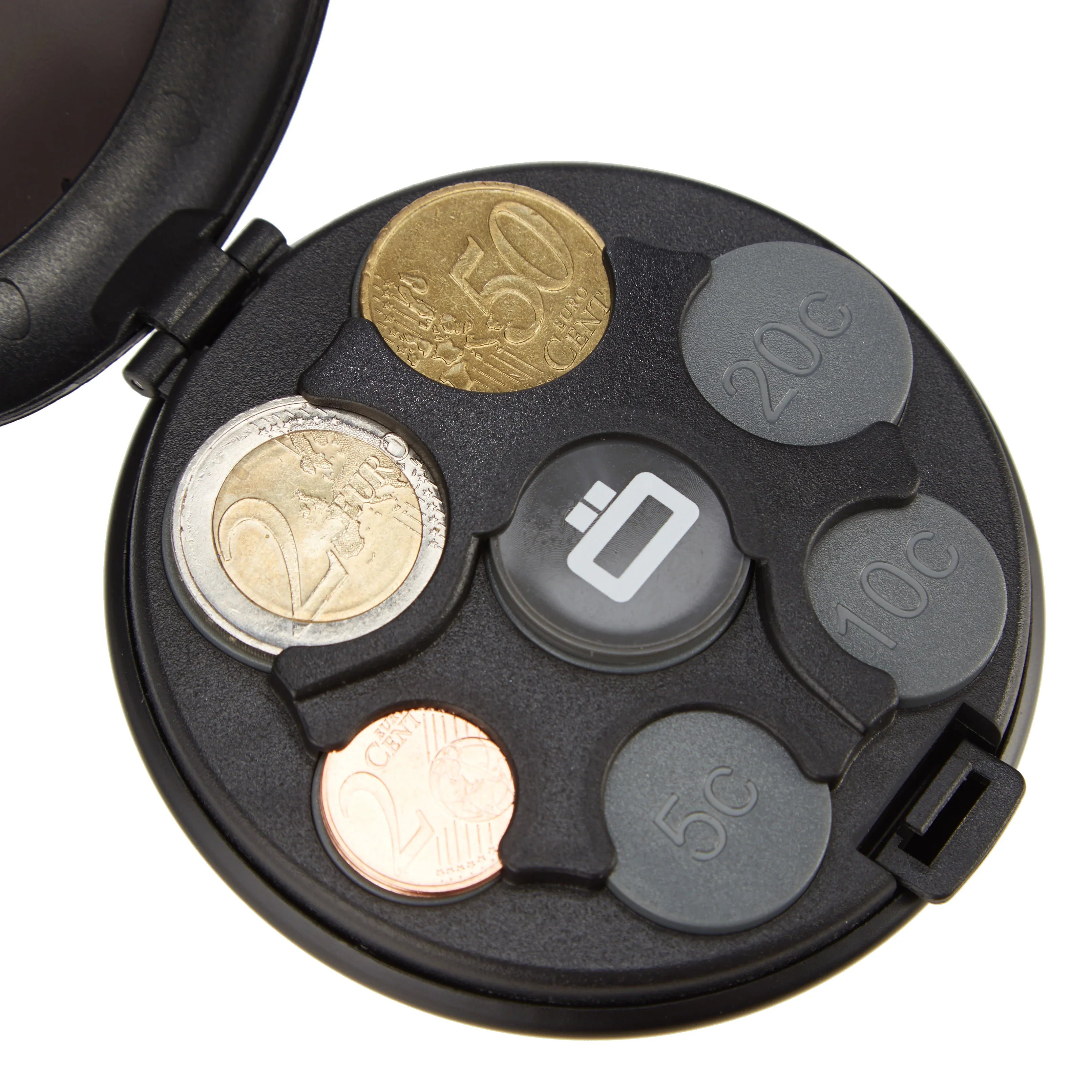 Ögon Designs Wallets Innovations Coin Dispenser 8 cm - schwarz