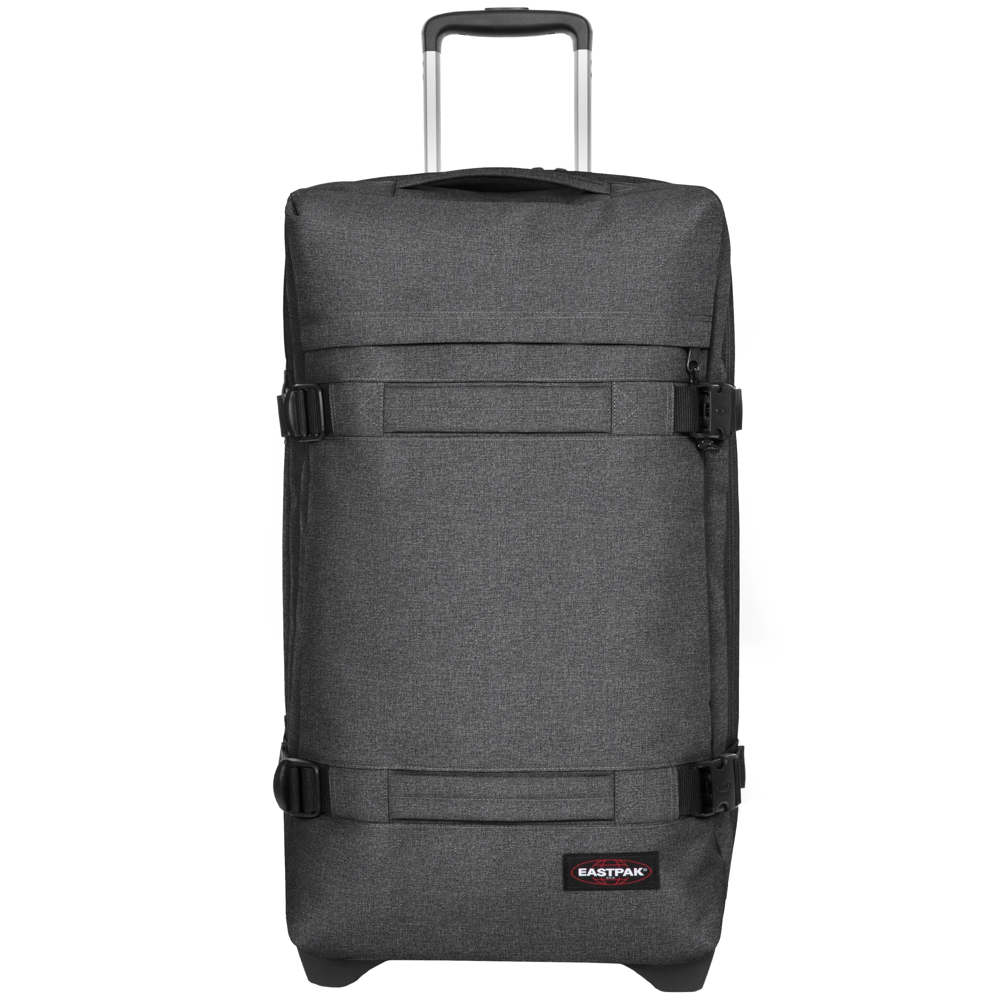 Eastpak Authentic Travel Transit'r L Rolling Travel Bag 79 cm - Black Denim