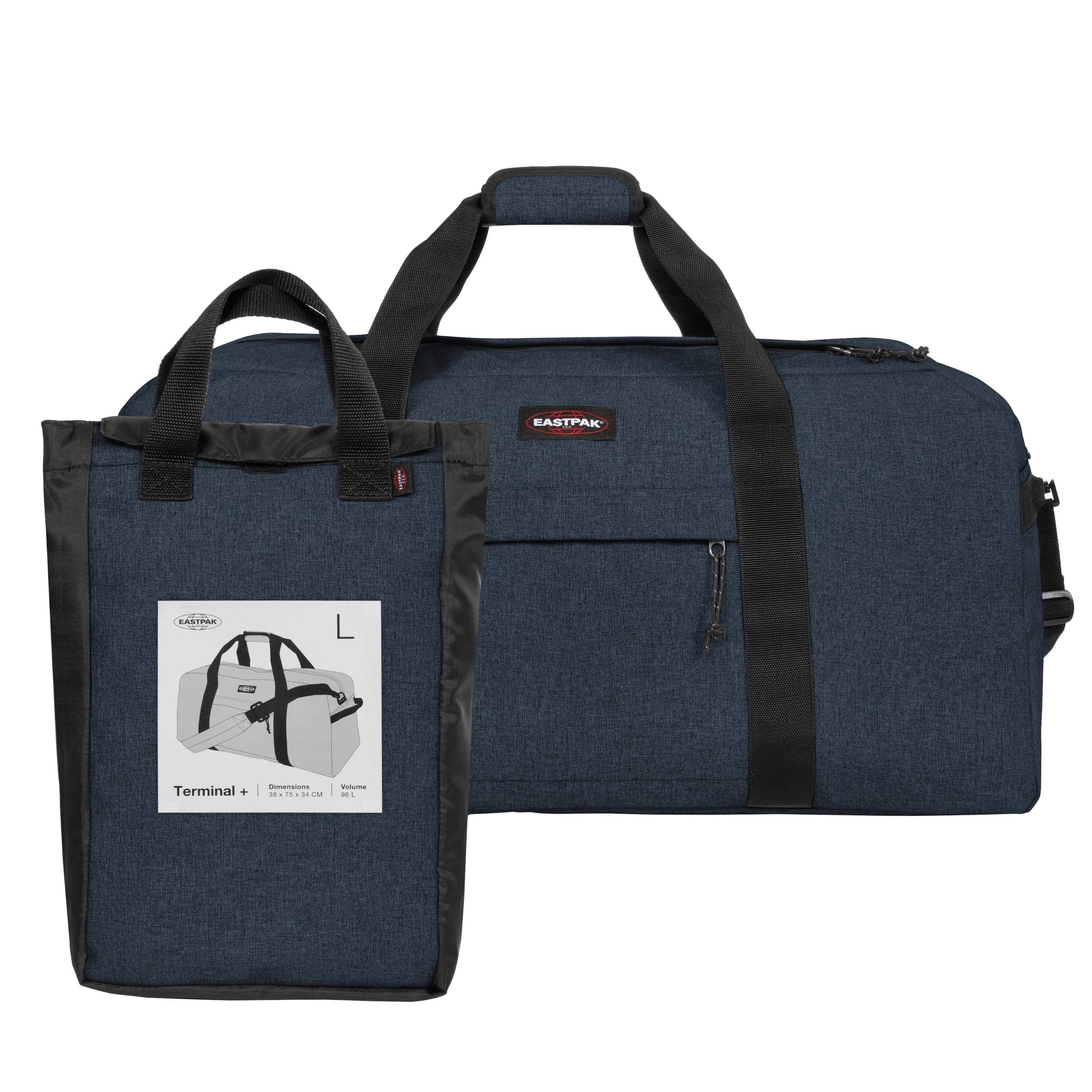 Eastpak Authentic Travel Terminal Plus Reisetasche 75 cm - triple denim