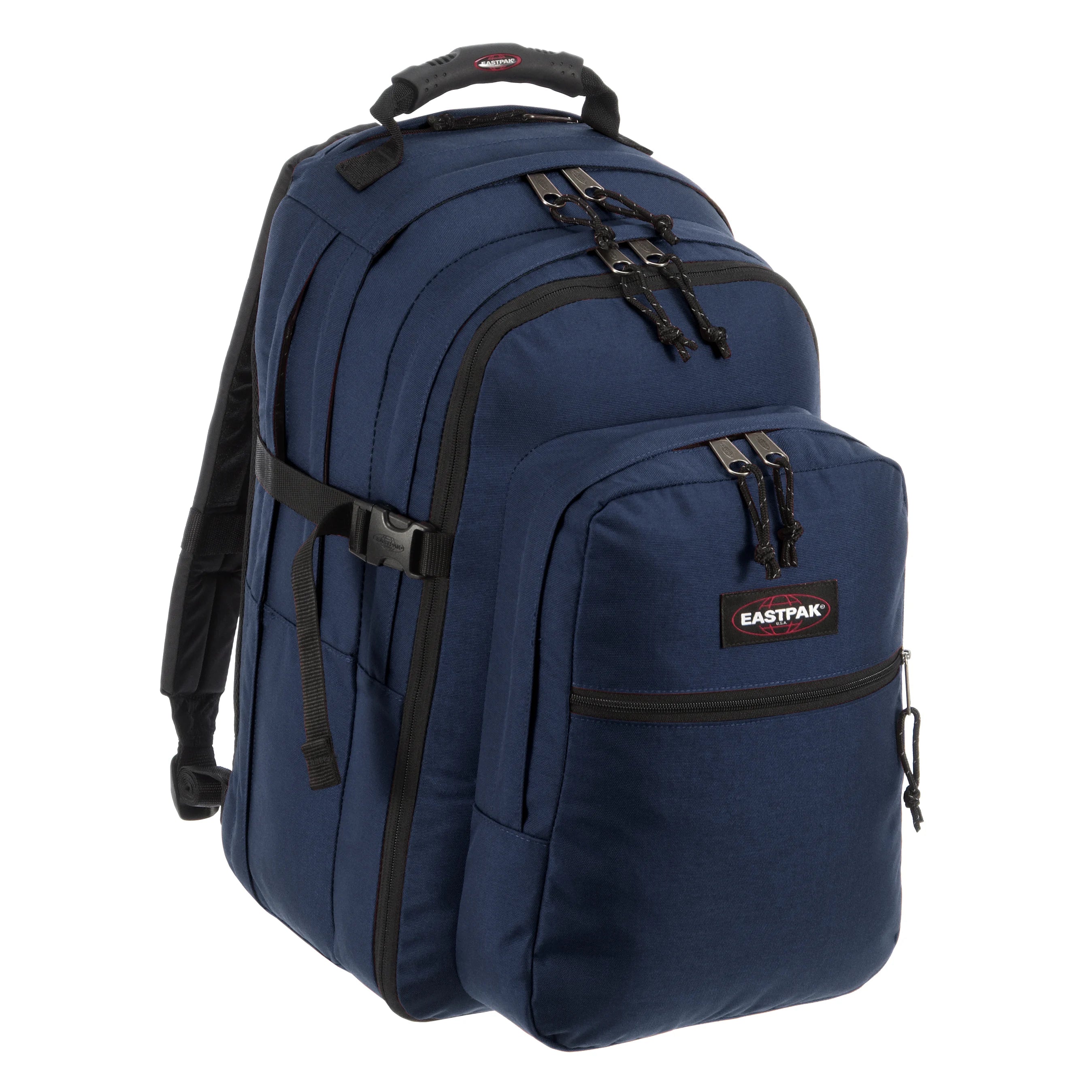Eastpak Authentic Re-Check Tutor sac à dos avec compartiment pour ordinateur portable 48 cm - bleu marine