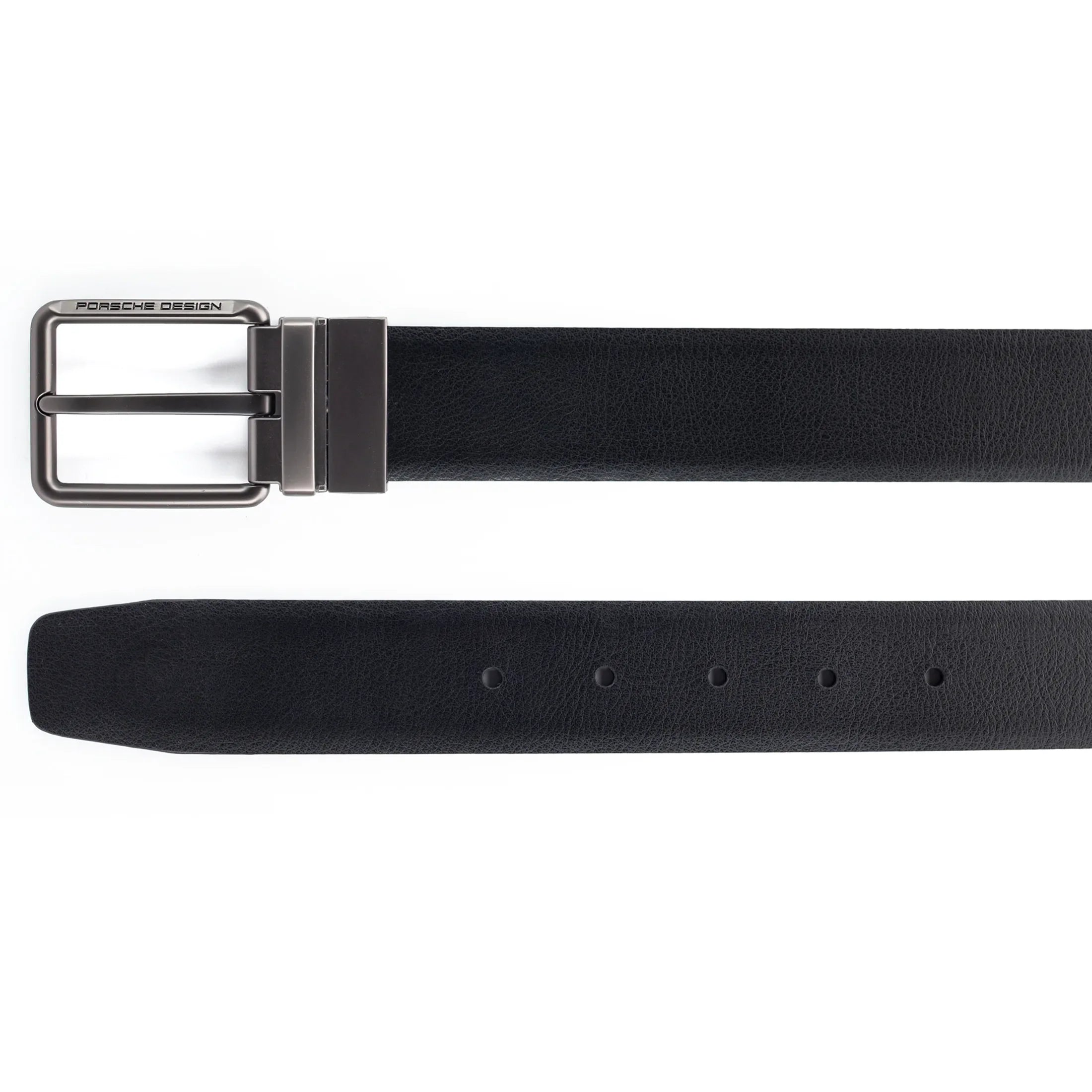 Porsche Design Business Belt Pin Buckle Reversible Belt 35 - Dark Brown/90 cm