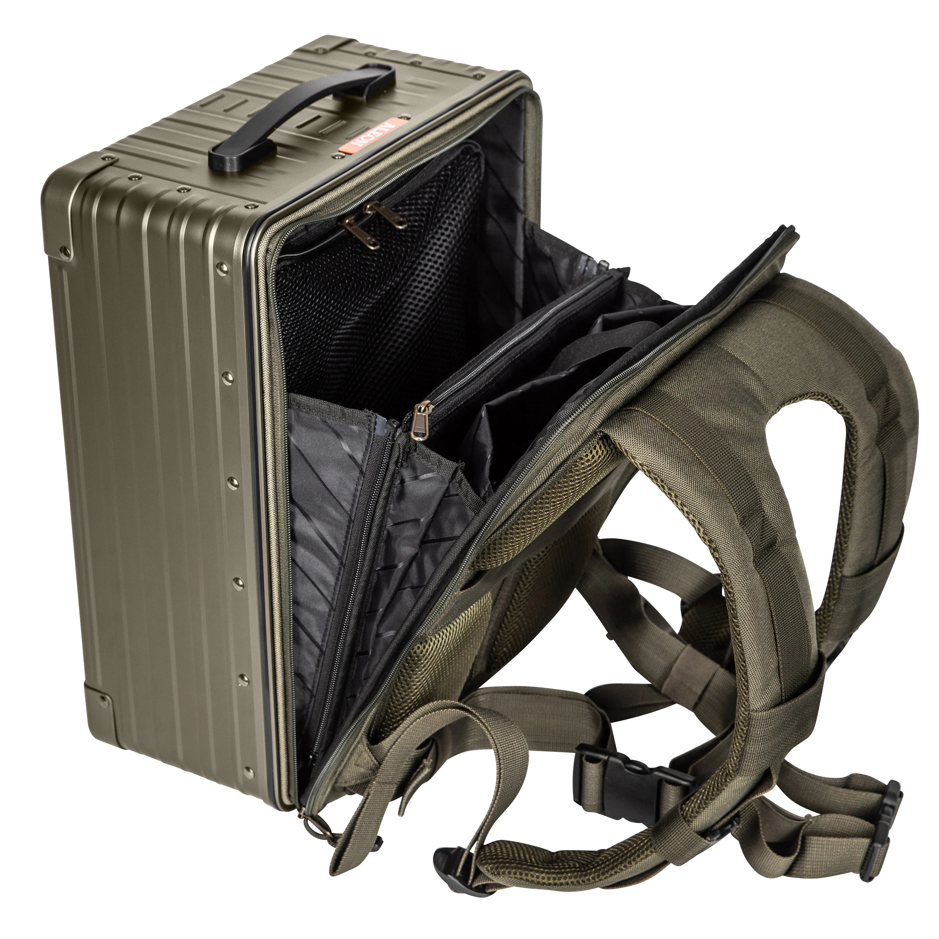 Aleon Backpack 17 Zoll Hybrid Rucksack 42 cm - Onyx