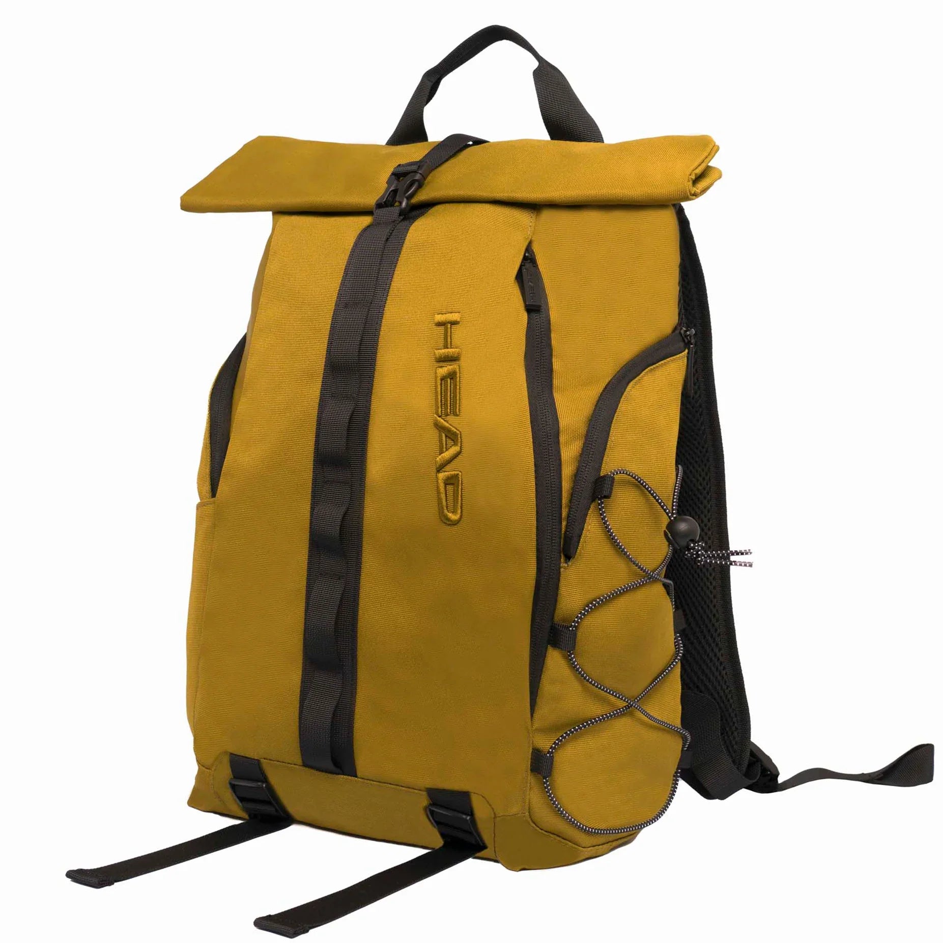 Head Point Backpack Roll-up 53 cm - mustard