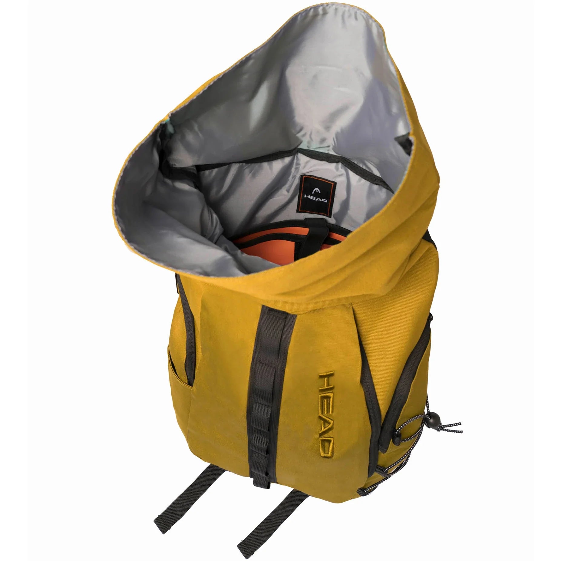 Head Point Backpack Roll-up 53 cm - mustard