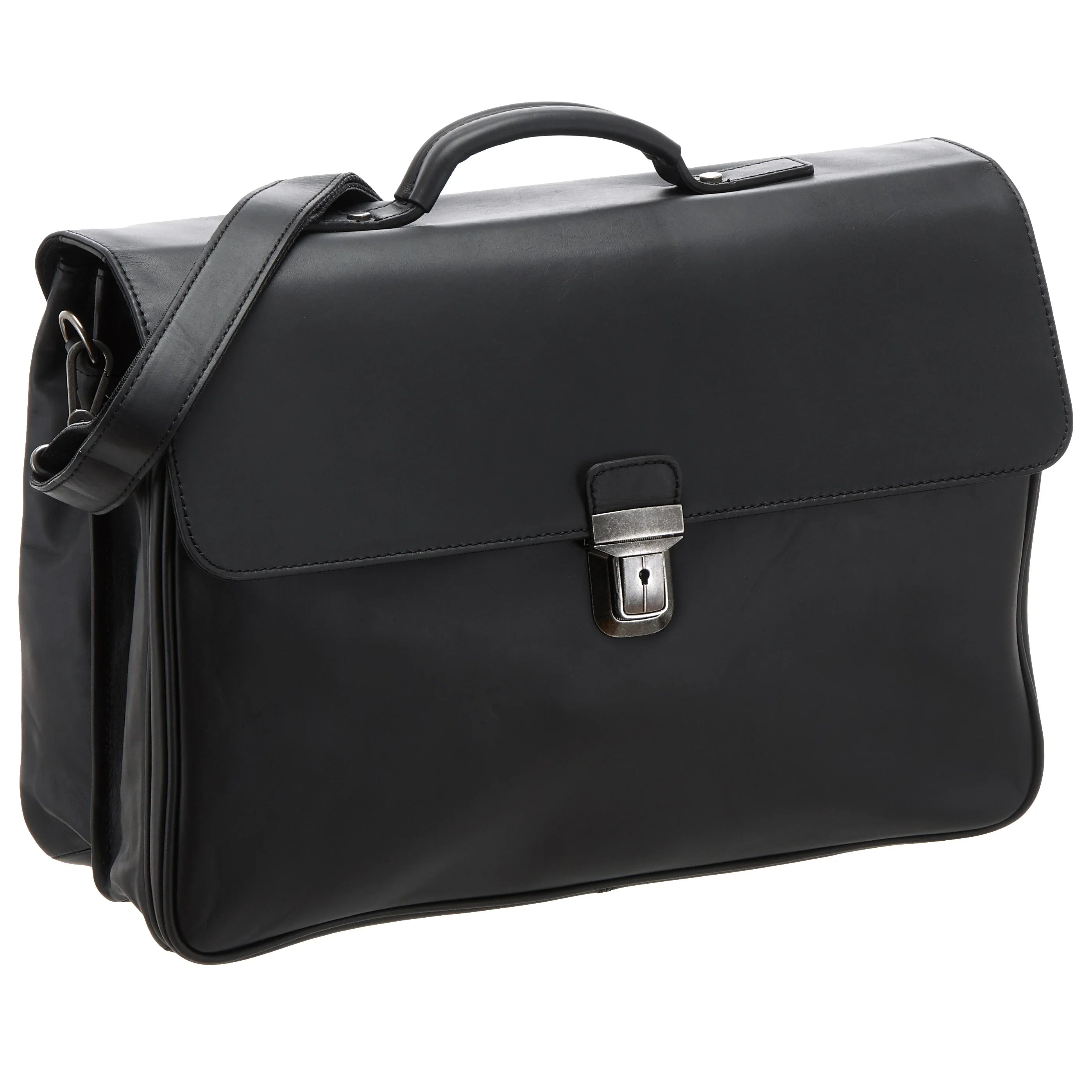 koffer-direkt.de Prato Heli briefcase 43 cm - black