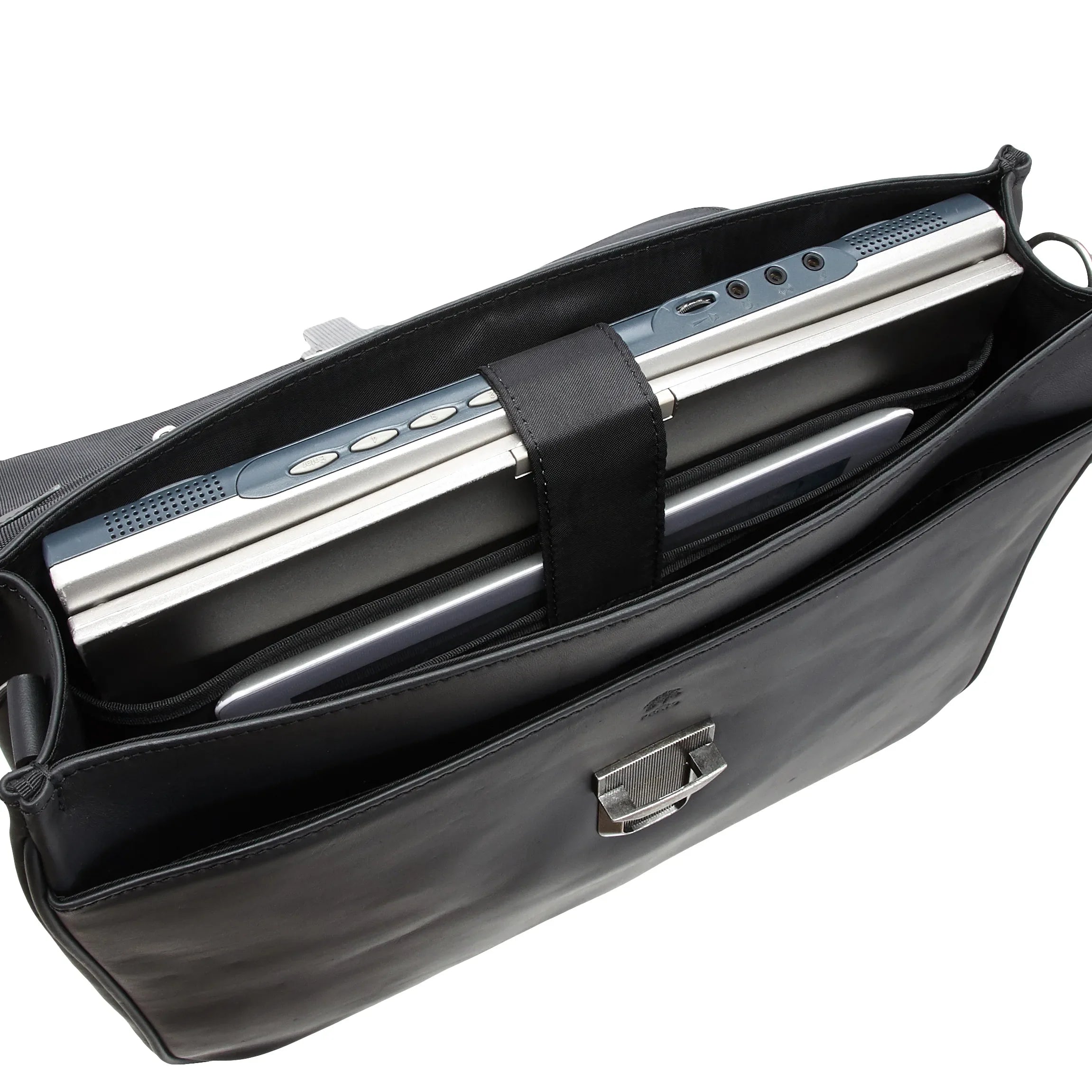koffer-direkt.de Prato Heli briefcase 38 cm - black
