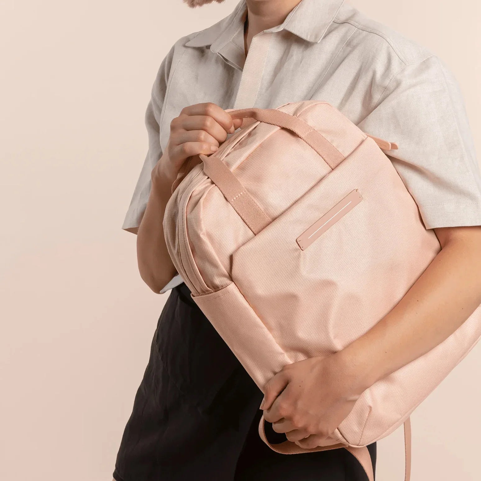 Horizn Studios Shibuya Totepack backpack 39 cm - sand rose