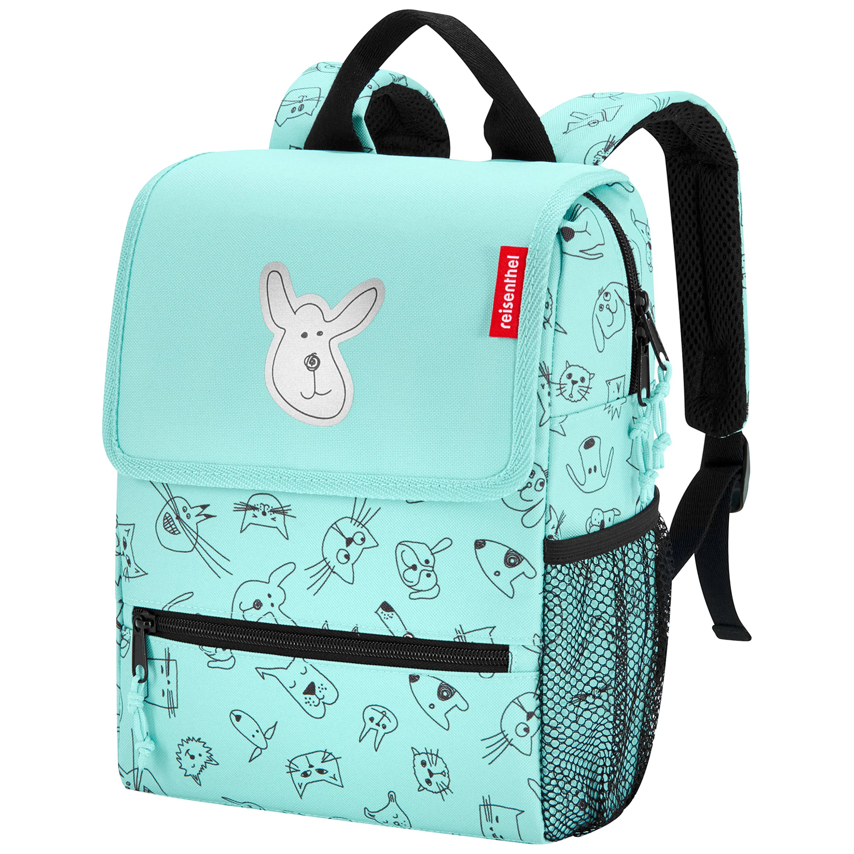 Reisenthel Kids Backpack Backpack 28 cm - cats and dogs mint