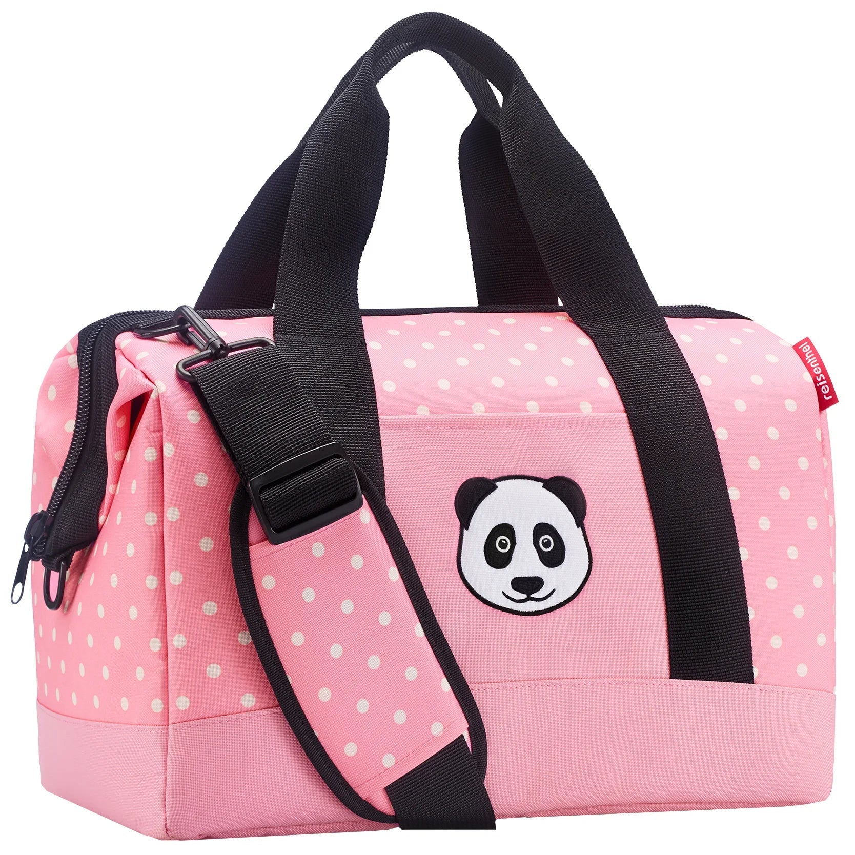 Reisenthel Kids Allrounder M travel bag 40 cm - panda dots pink
