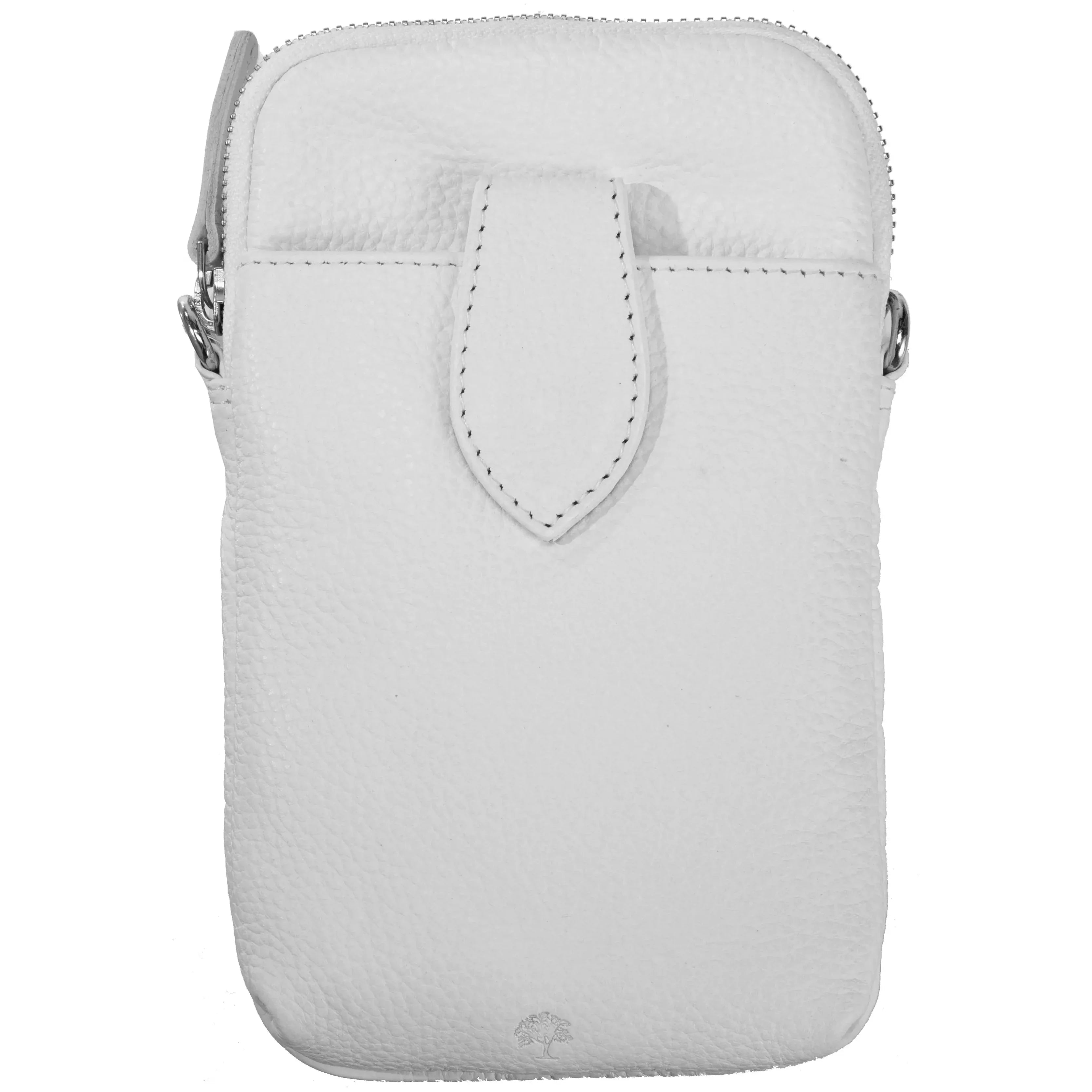 koffer-direkt.de Prato cell phone shoulder bag 20 cm - white