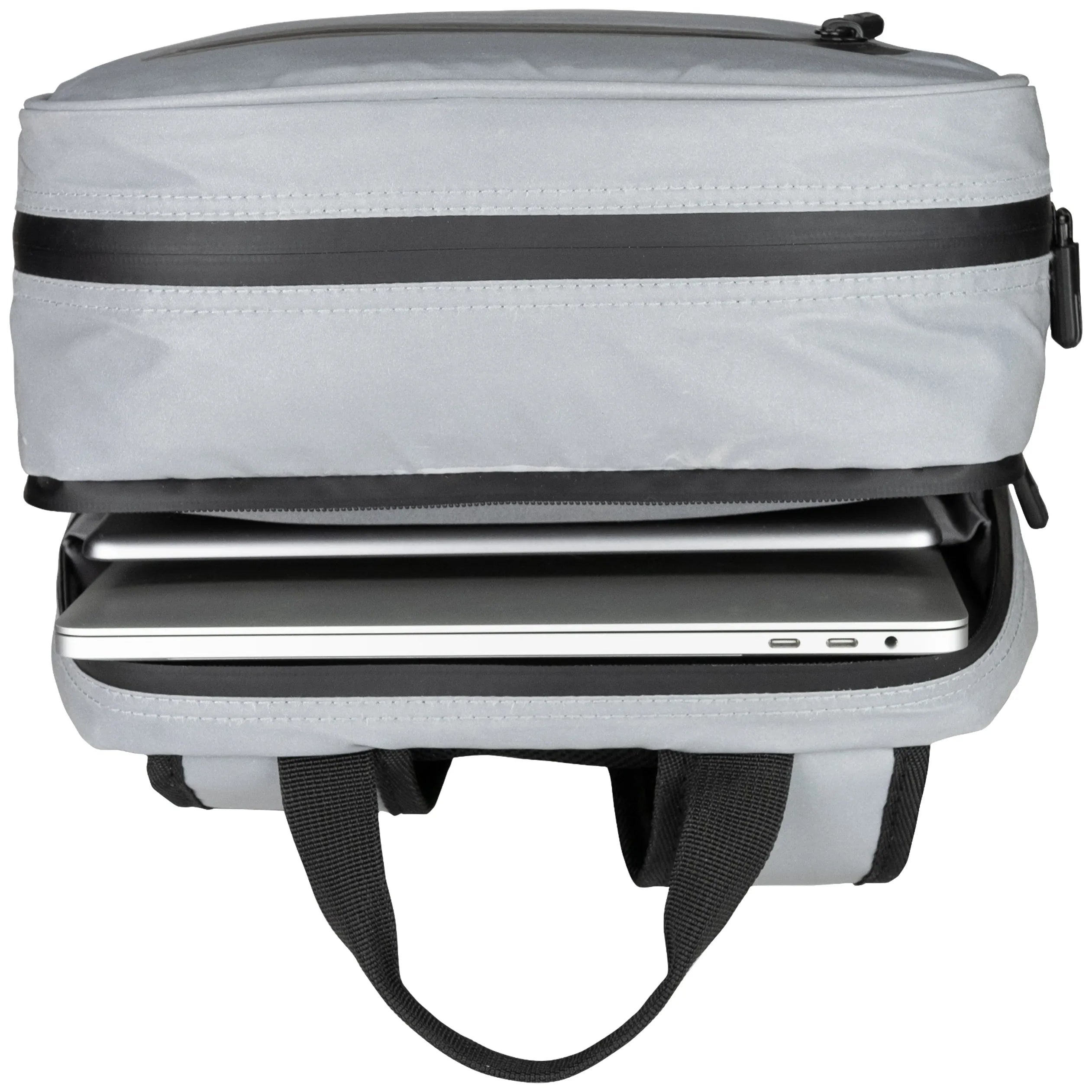 Oak25 Luminant Bag Reflective Backpack 44 cm - Grey/Black
