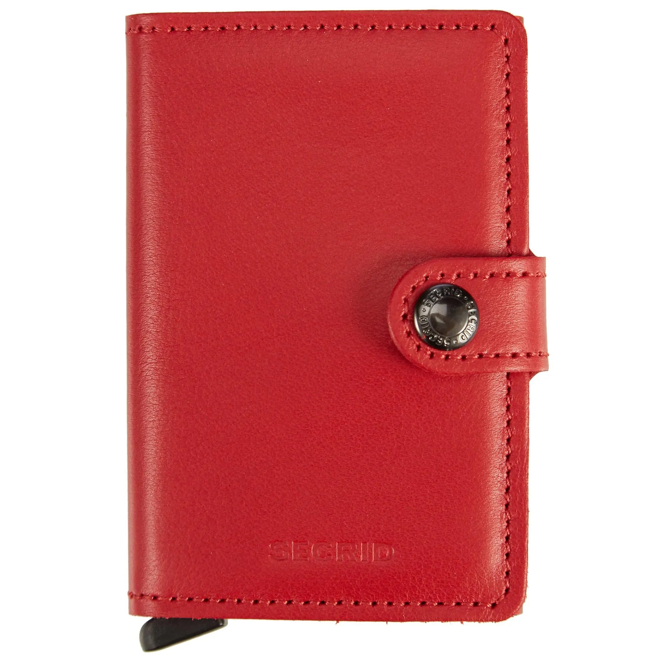 Secrid Wallets Miniwallet Original 10 cm - rouge-rouge