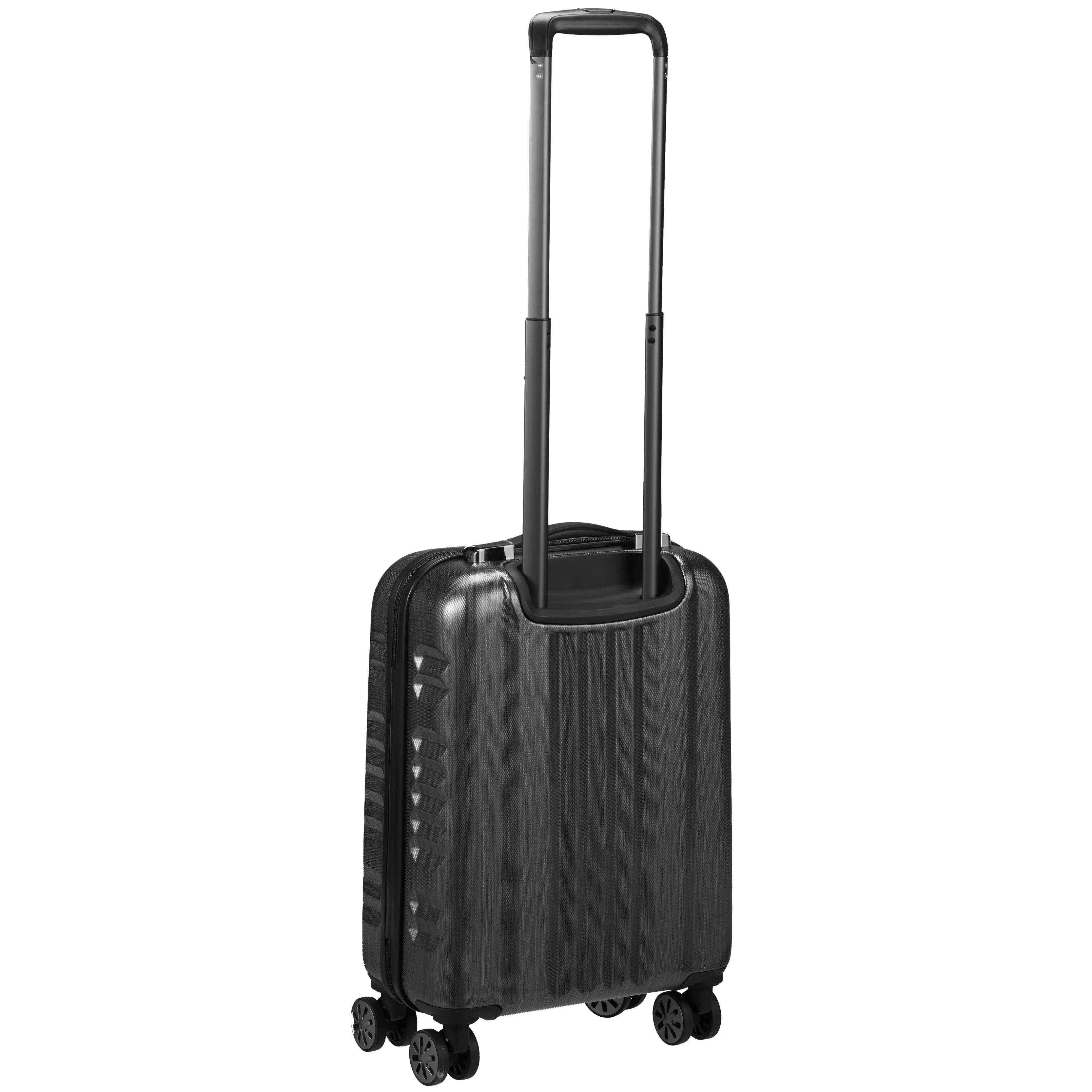 March 15 Trading Fly 4-Rollen Trolley 55 cm - black brushed