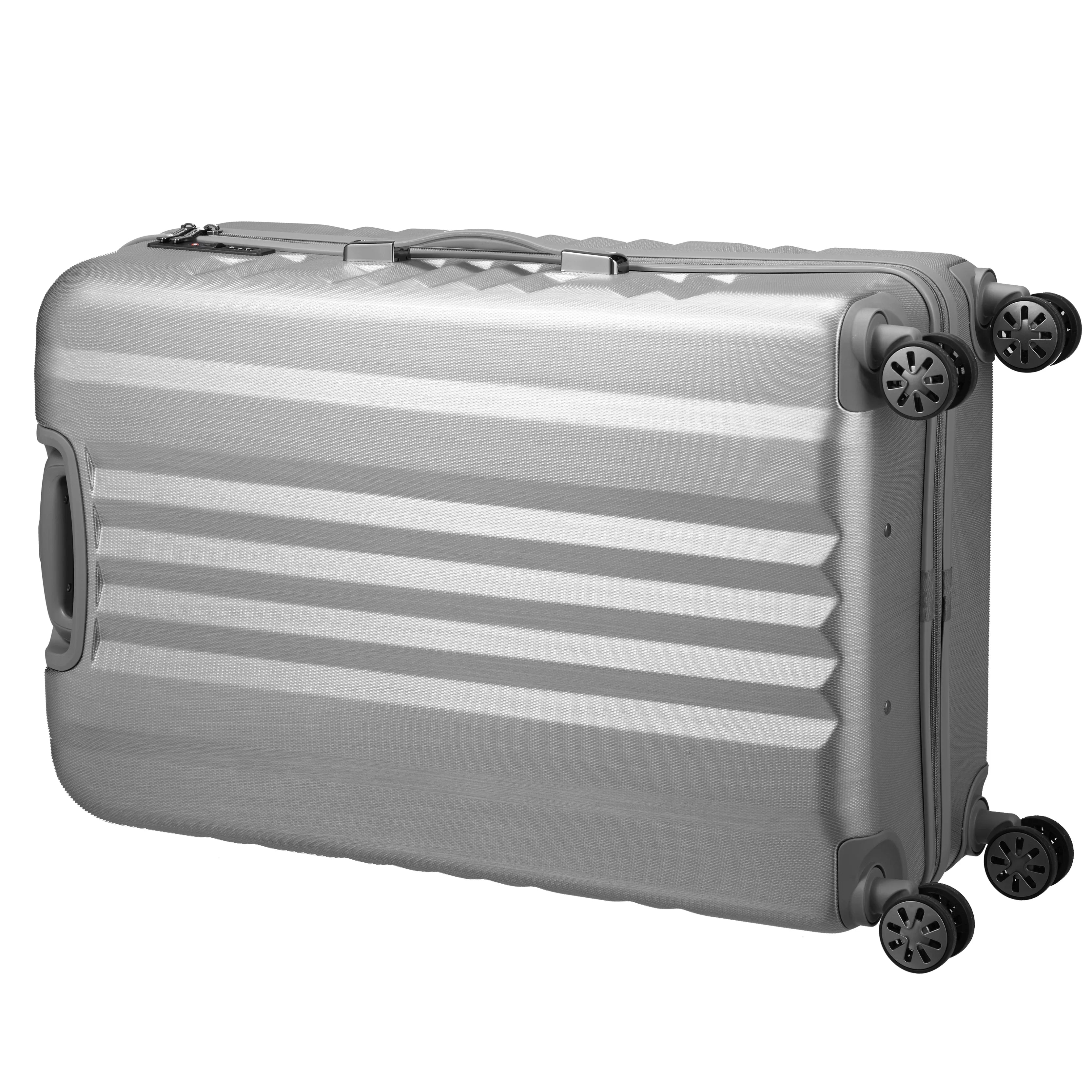 March 15 Trading Fly 4-Rollen Trolley 65 cm - silver brushed