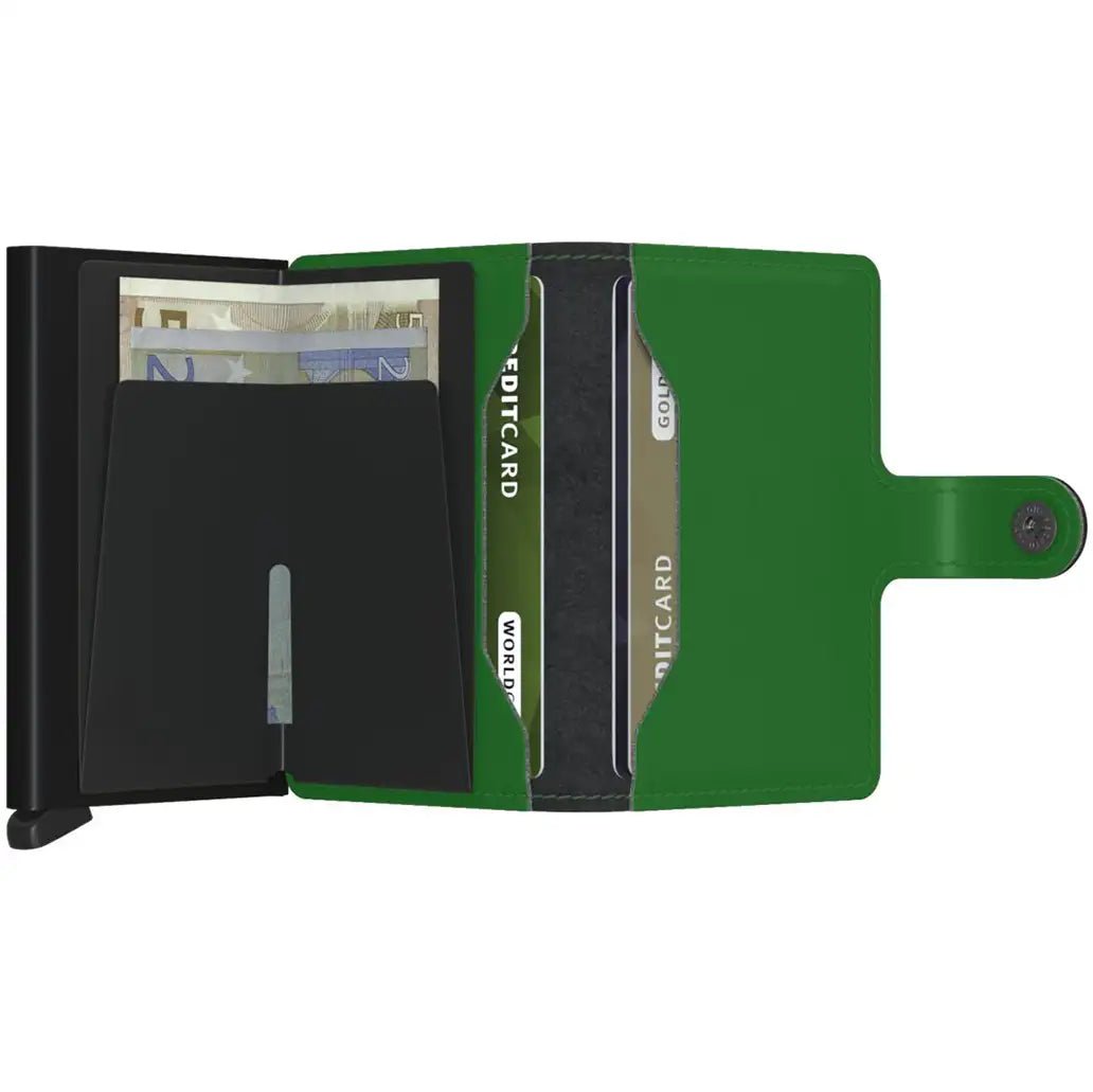 Secrid Wallets Miniwallet Matte 10 cm - Bright Green