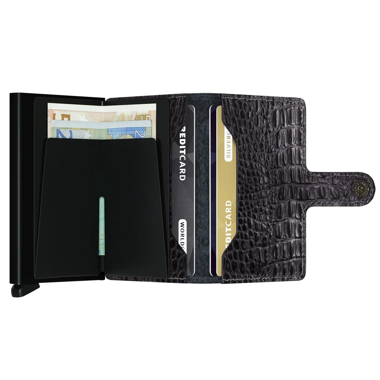 Secrid Wallets Miniwallet Nile 10 cm - black
