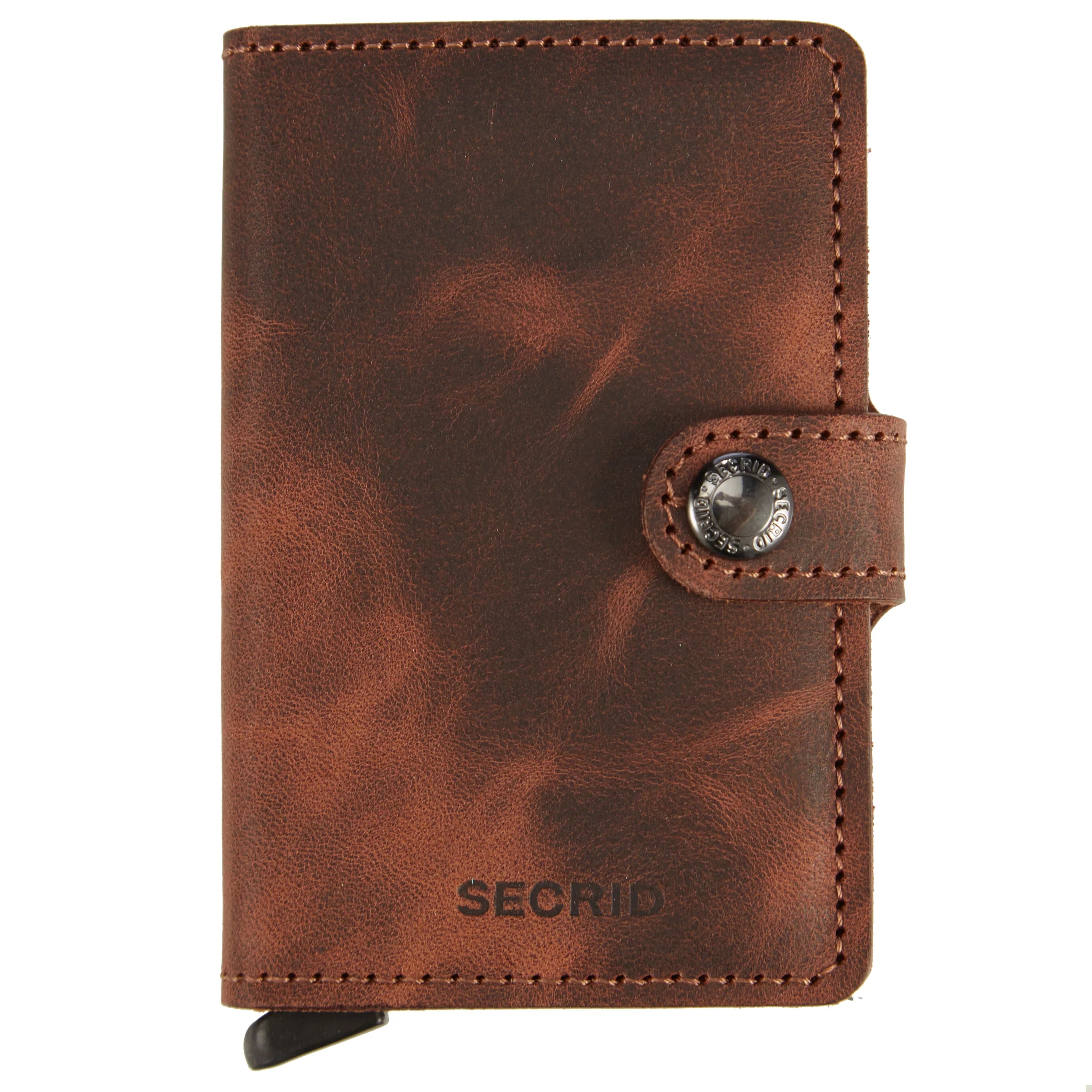 Secrid Wallets Miniwallet Vintage 10 cm - brown
