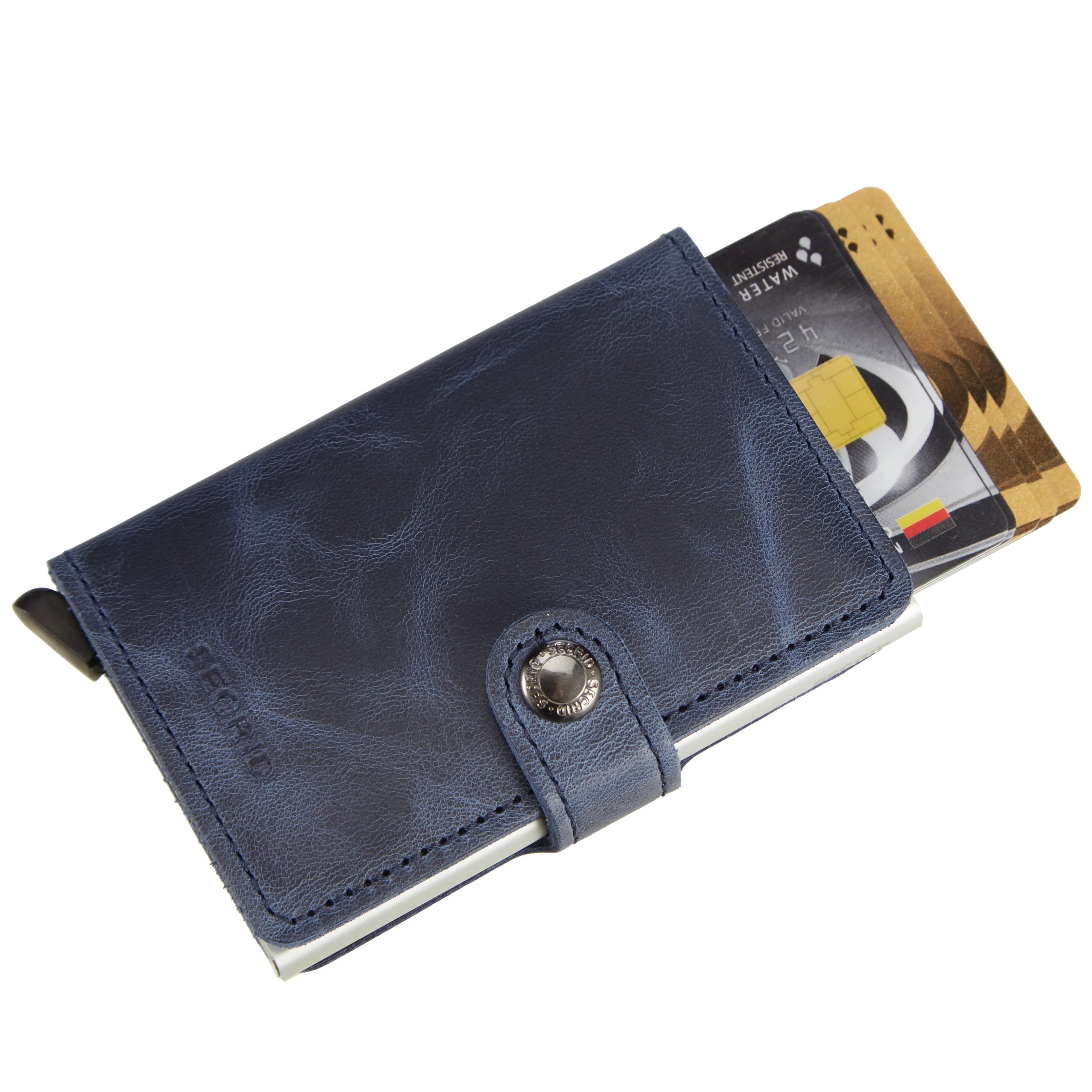 Secrid Wallets Miniwallet Vintage 10 cm - gris-noir