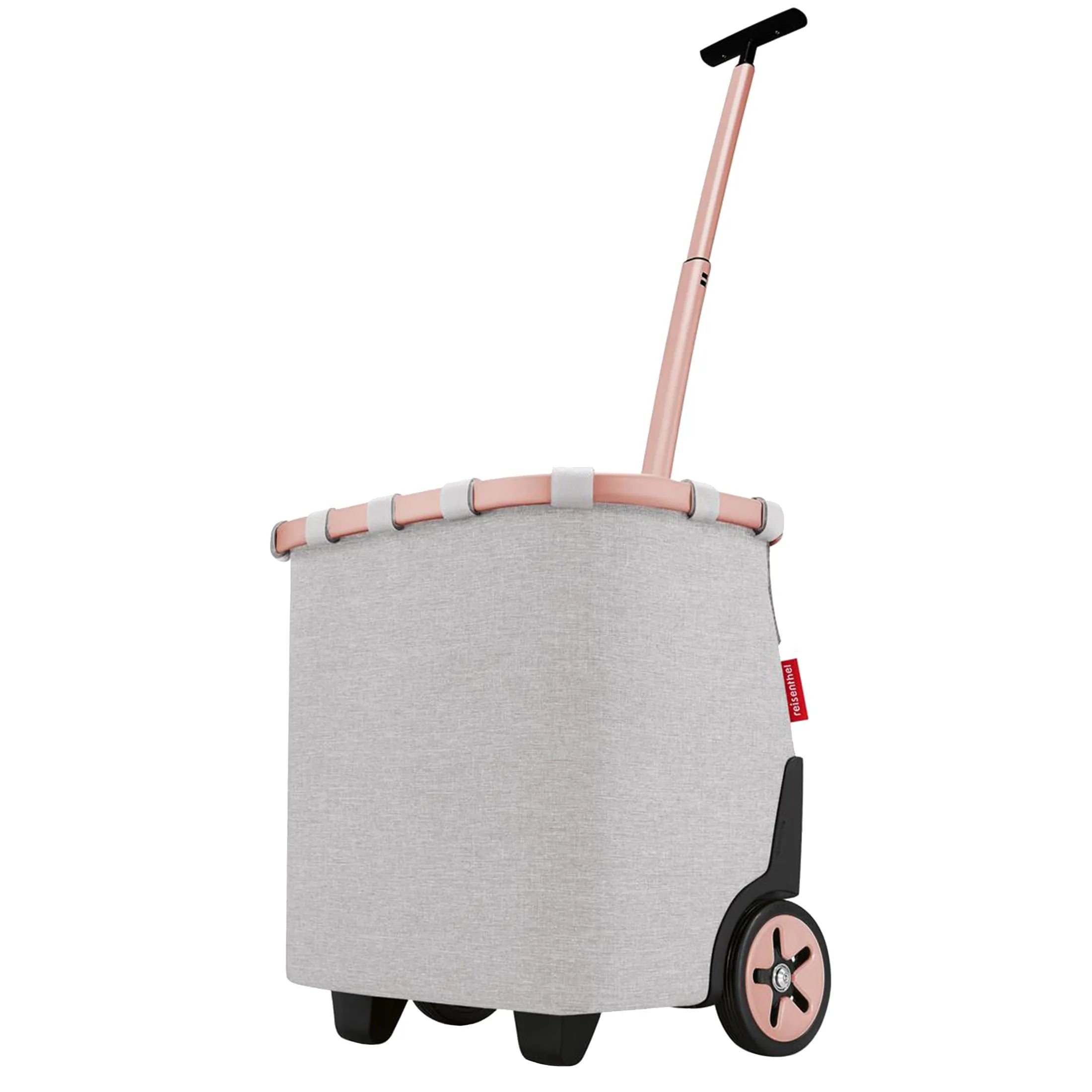 Reisenthel Shopping Carrycruiser shopping basket with wheels 48 cm - frame twist sky rose