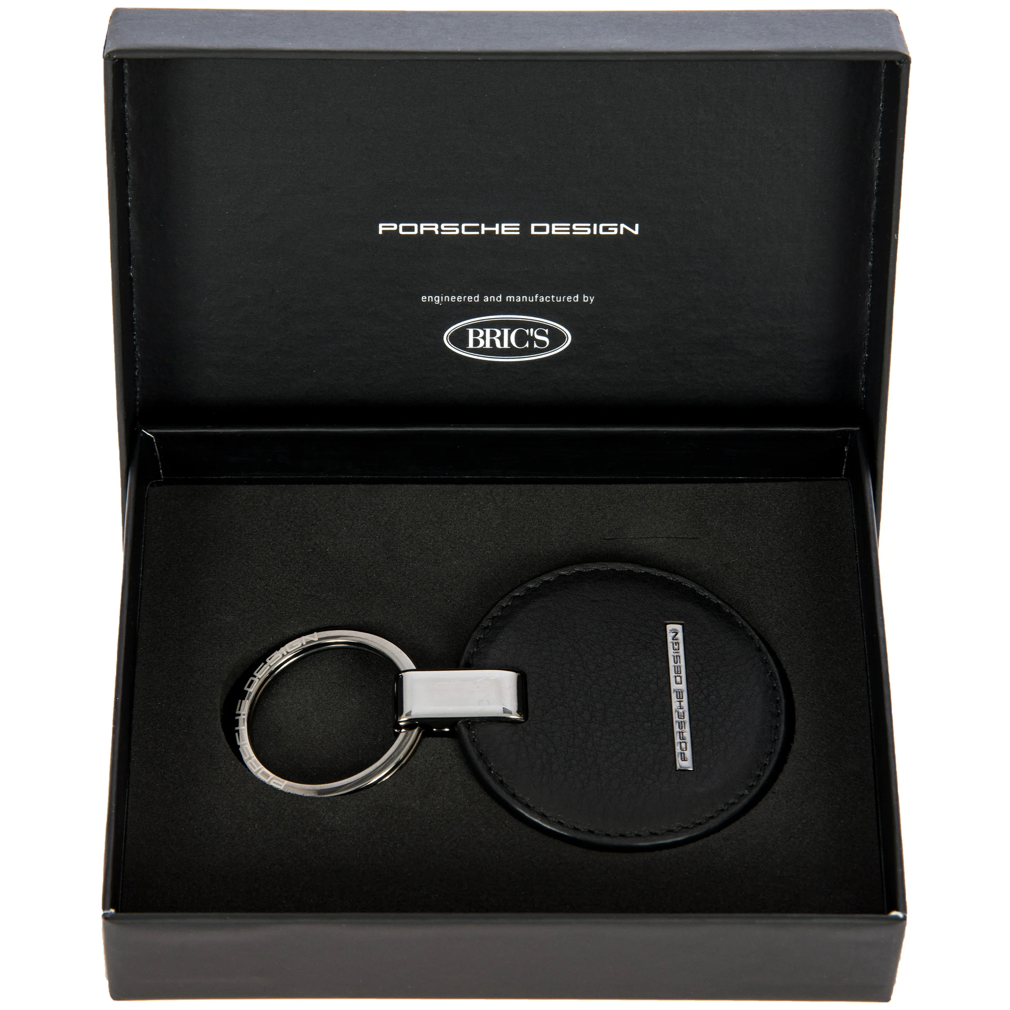 Porsche Design Keyrings key ring Circle 9 cm - White