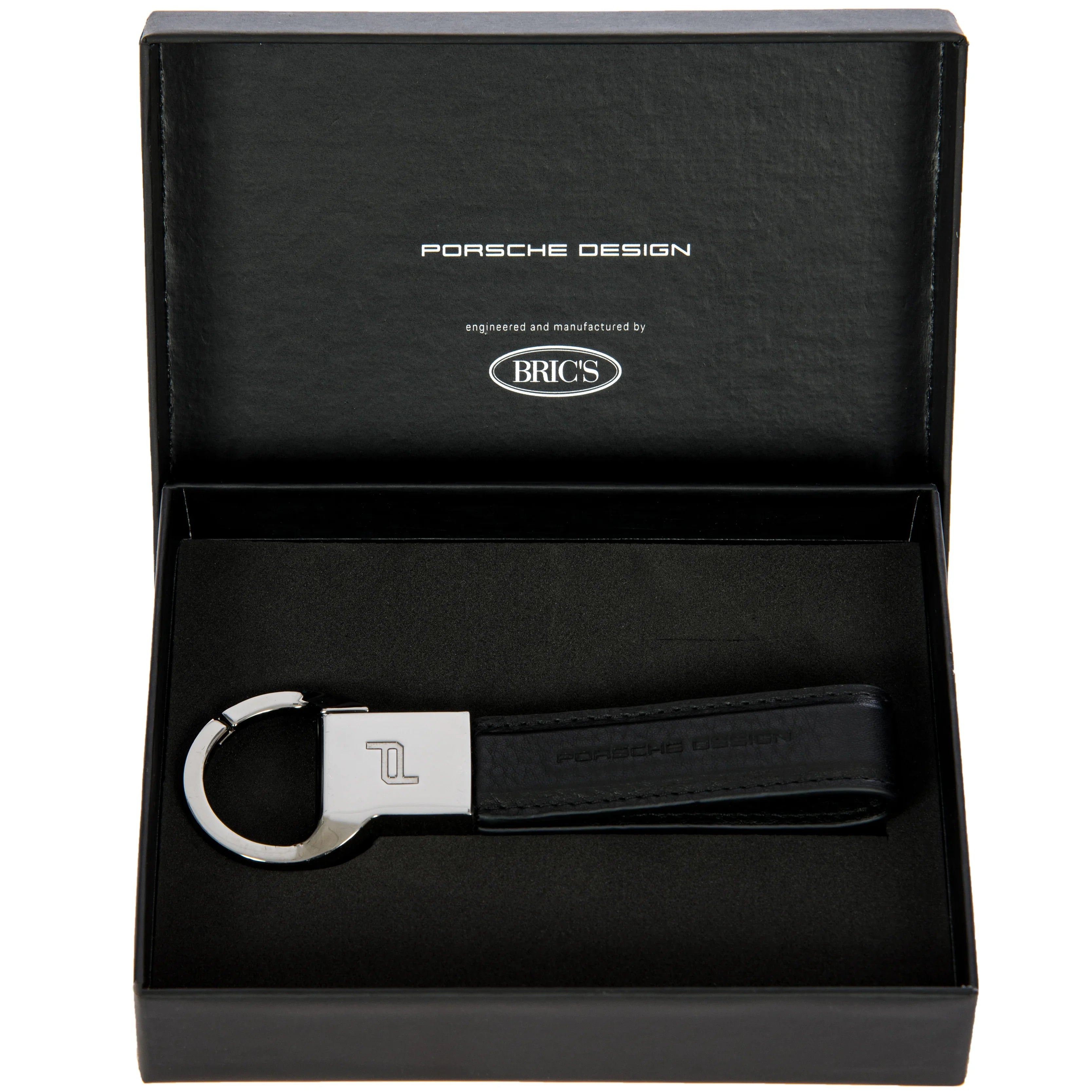 Porsche Design Keyrings Schlüsselanhänger Loop 11 cm - Black