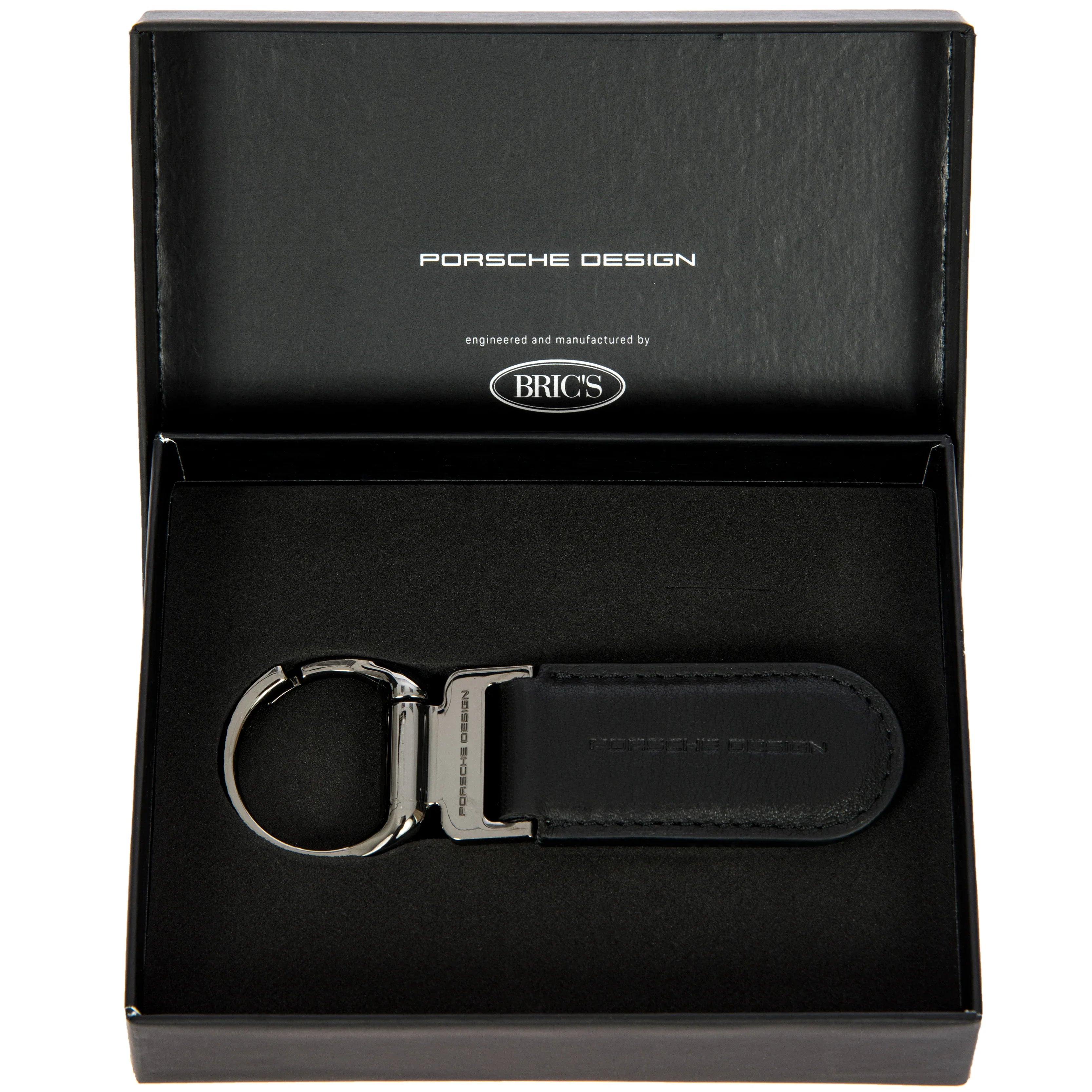 Porsche Design Porte-clés Porte-clés Ovale 10 cm - Noir