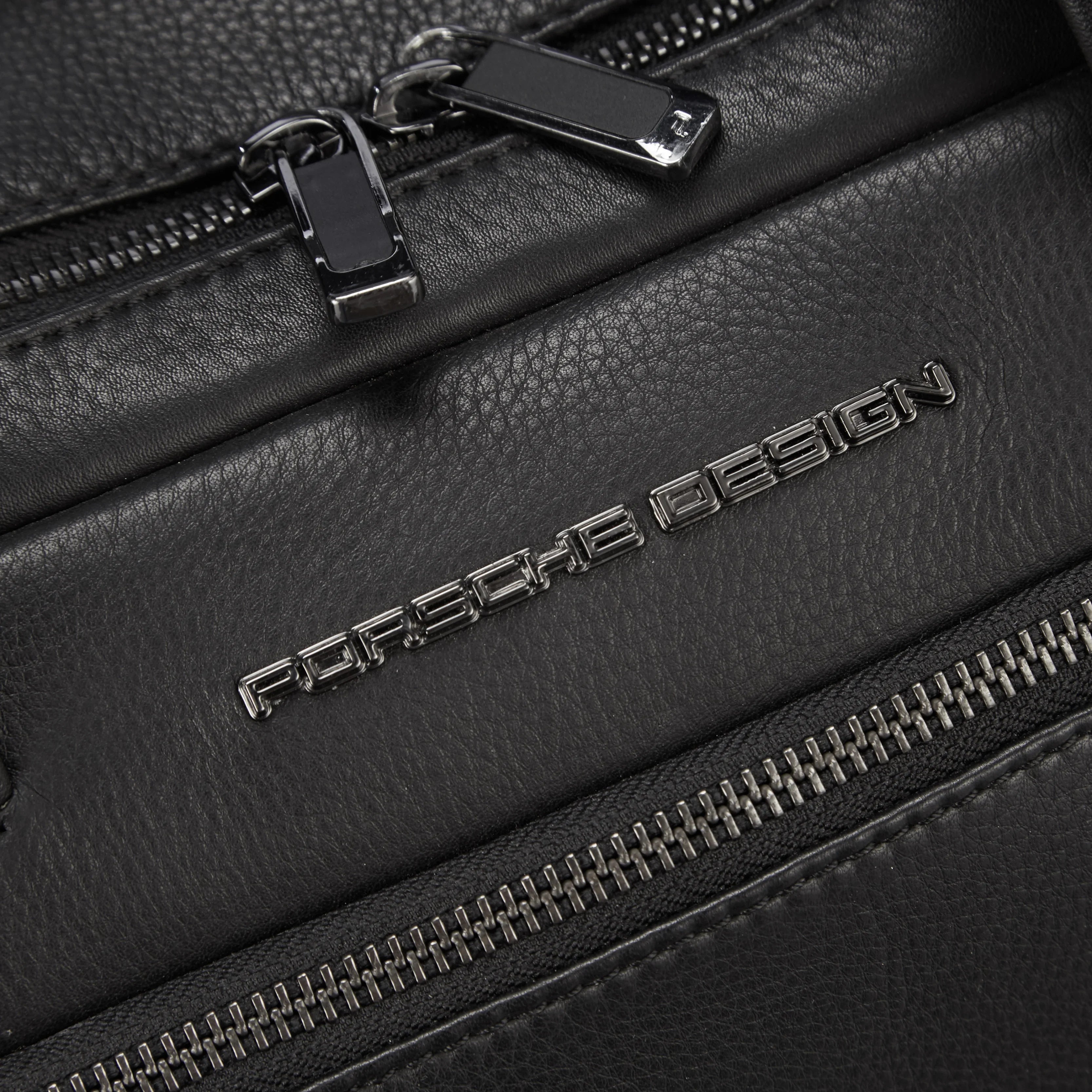 Porsche Design Roadster Leather Briefbag M 43 cm - Black