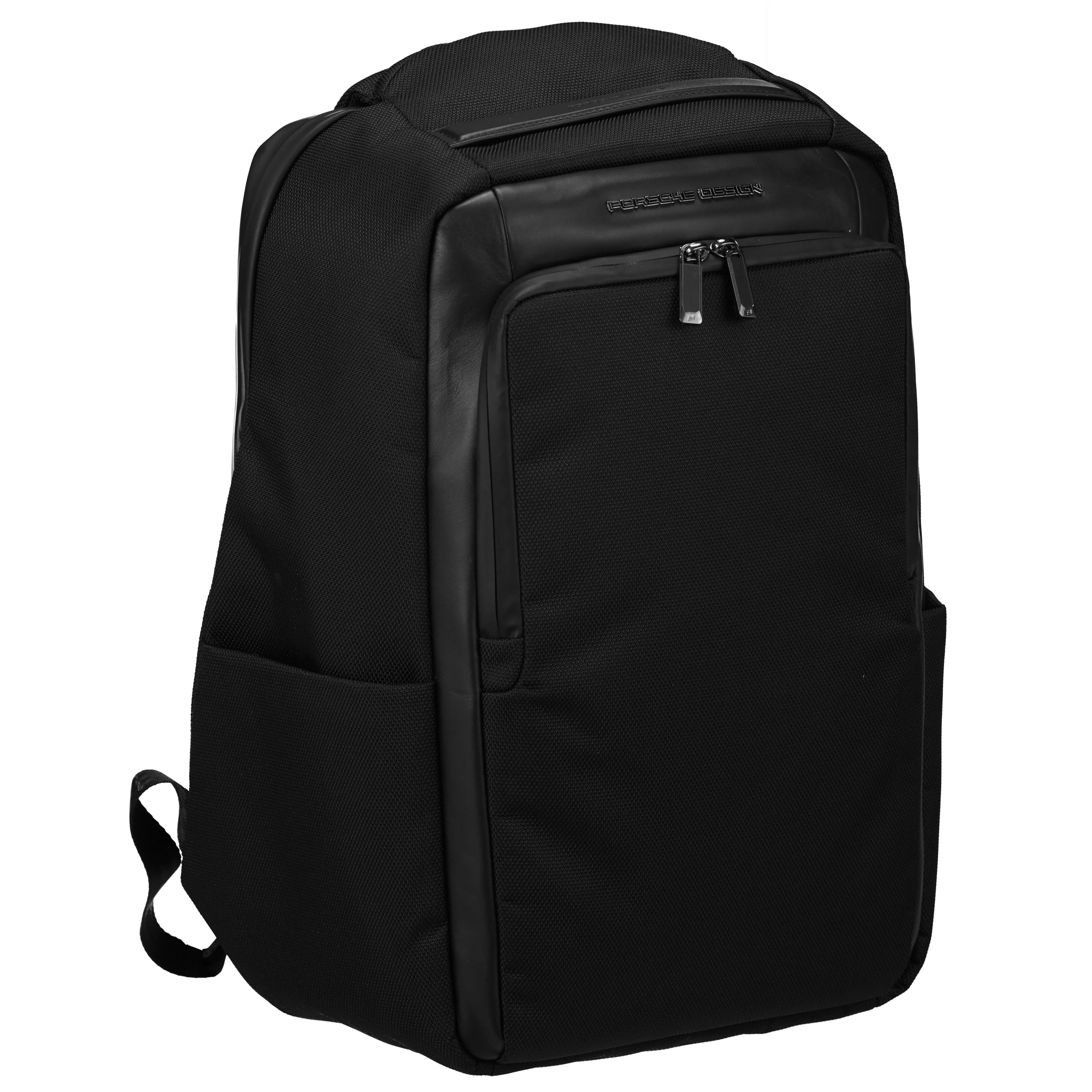 Nylon black backpack deals