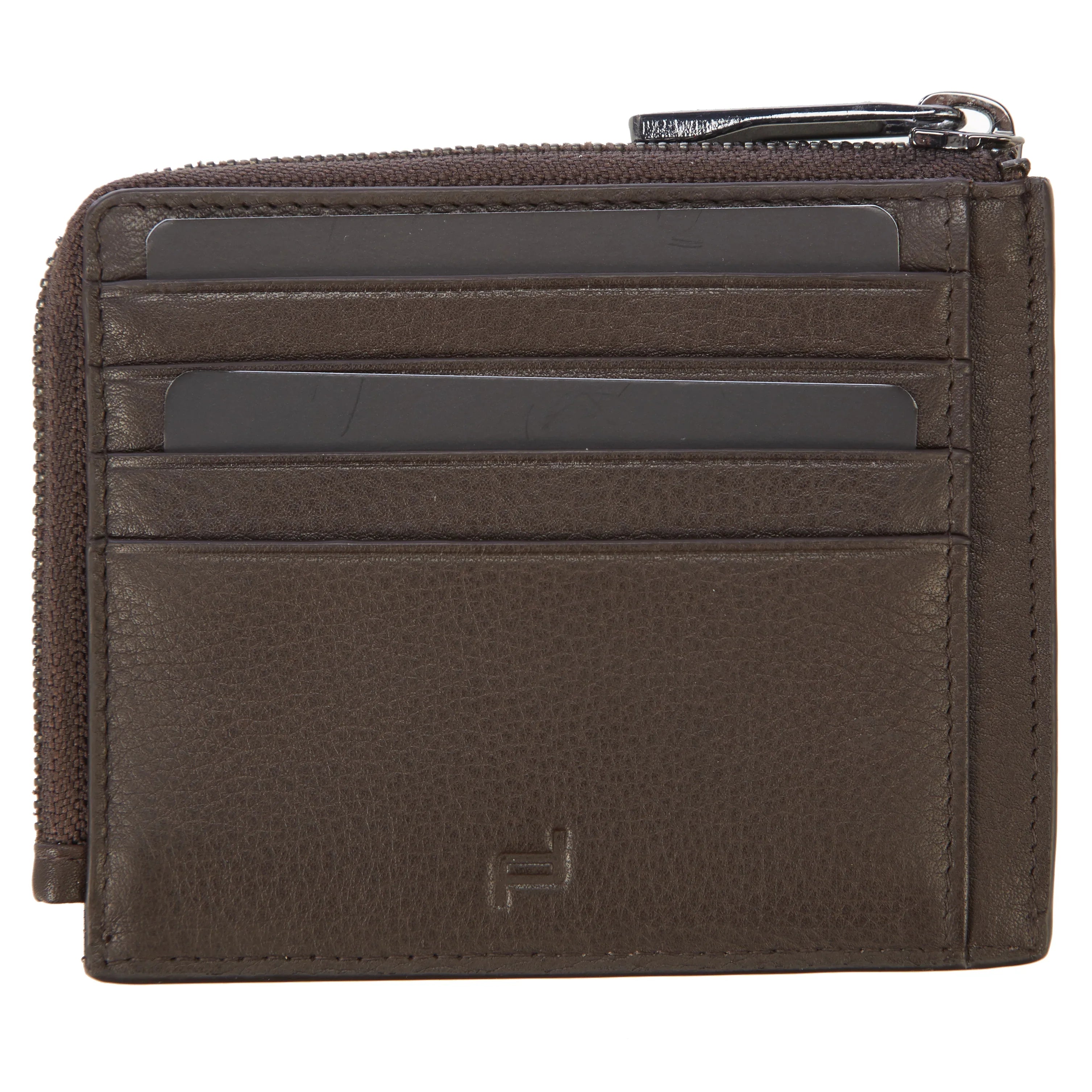 Porsche Design Accessories Business Wallet 11 Zipper RFID 12 cm - Dark Brown