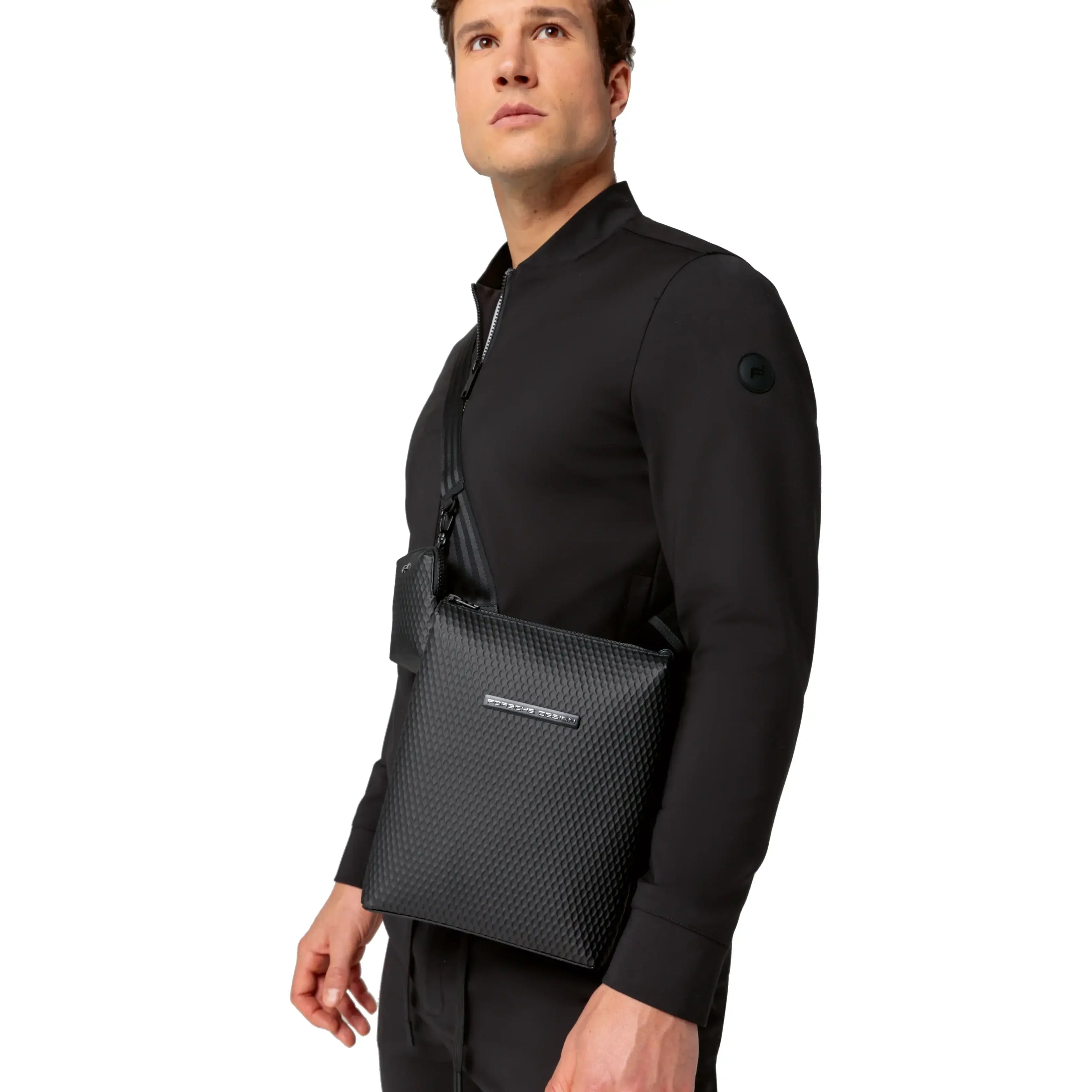 Porsche Design Studio Shoulder Bag 26 cm - Black