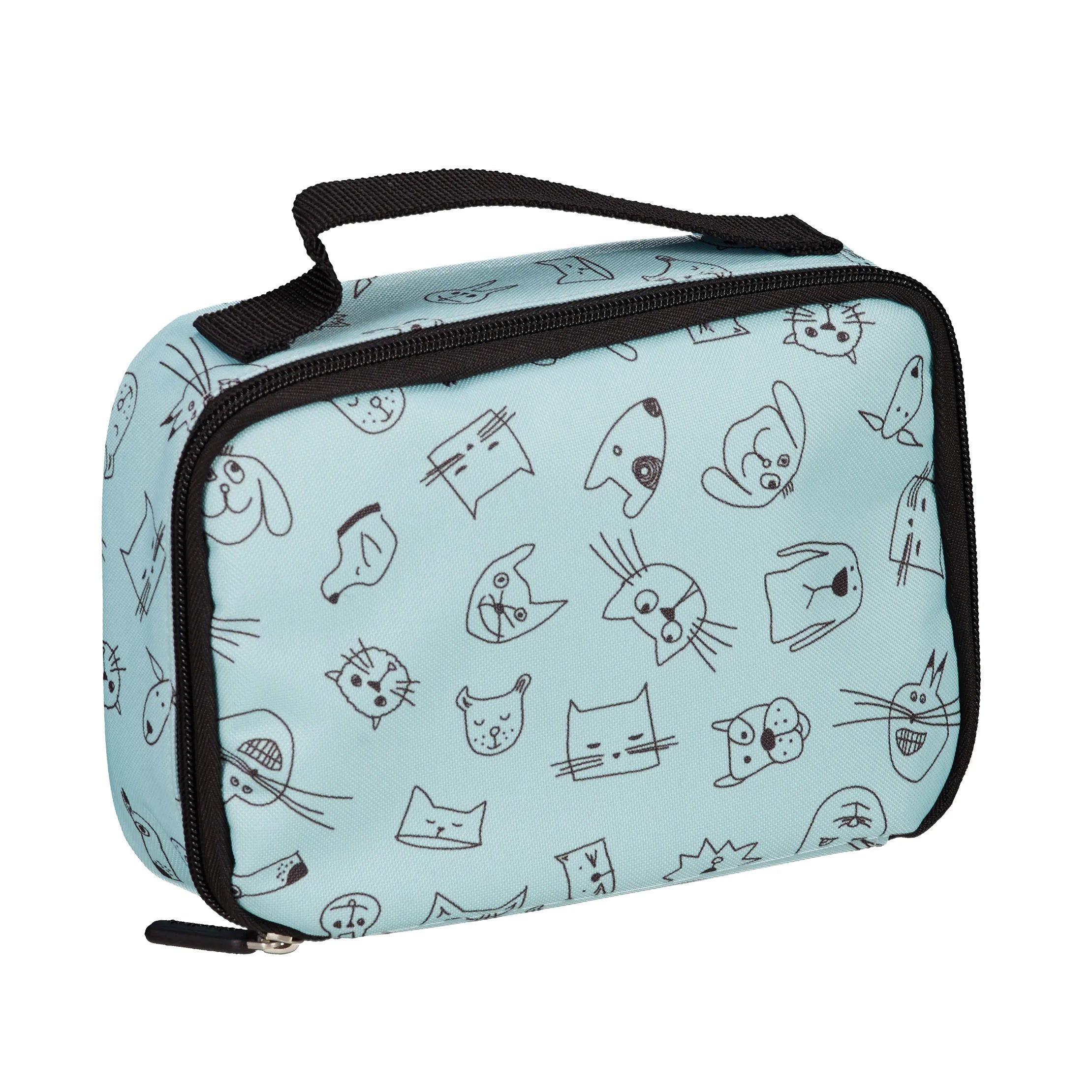 Reisenthel Shopping Thermocase 20 cm - cats and dogs mint