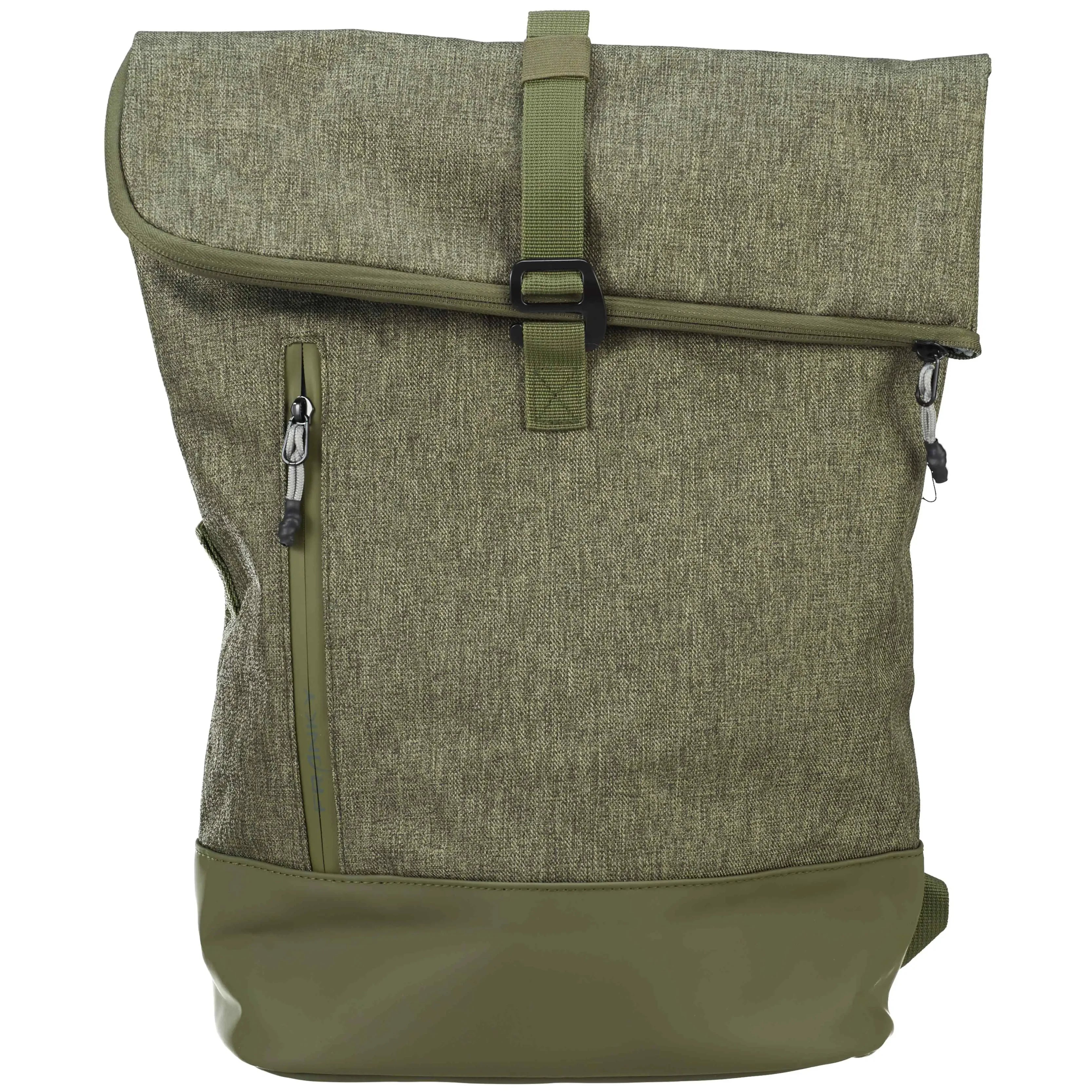 koffer-direkt.de Roll-top backpack 41 cm - olive