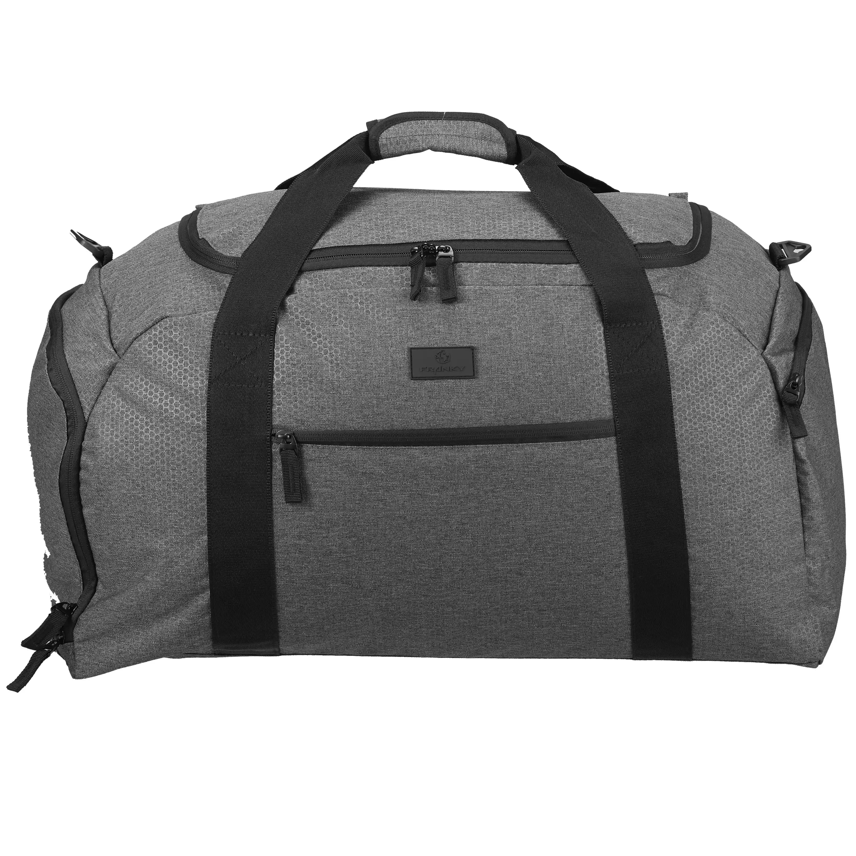 koffer-direkt.de Travel bag L 62 cm - gray bee