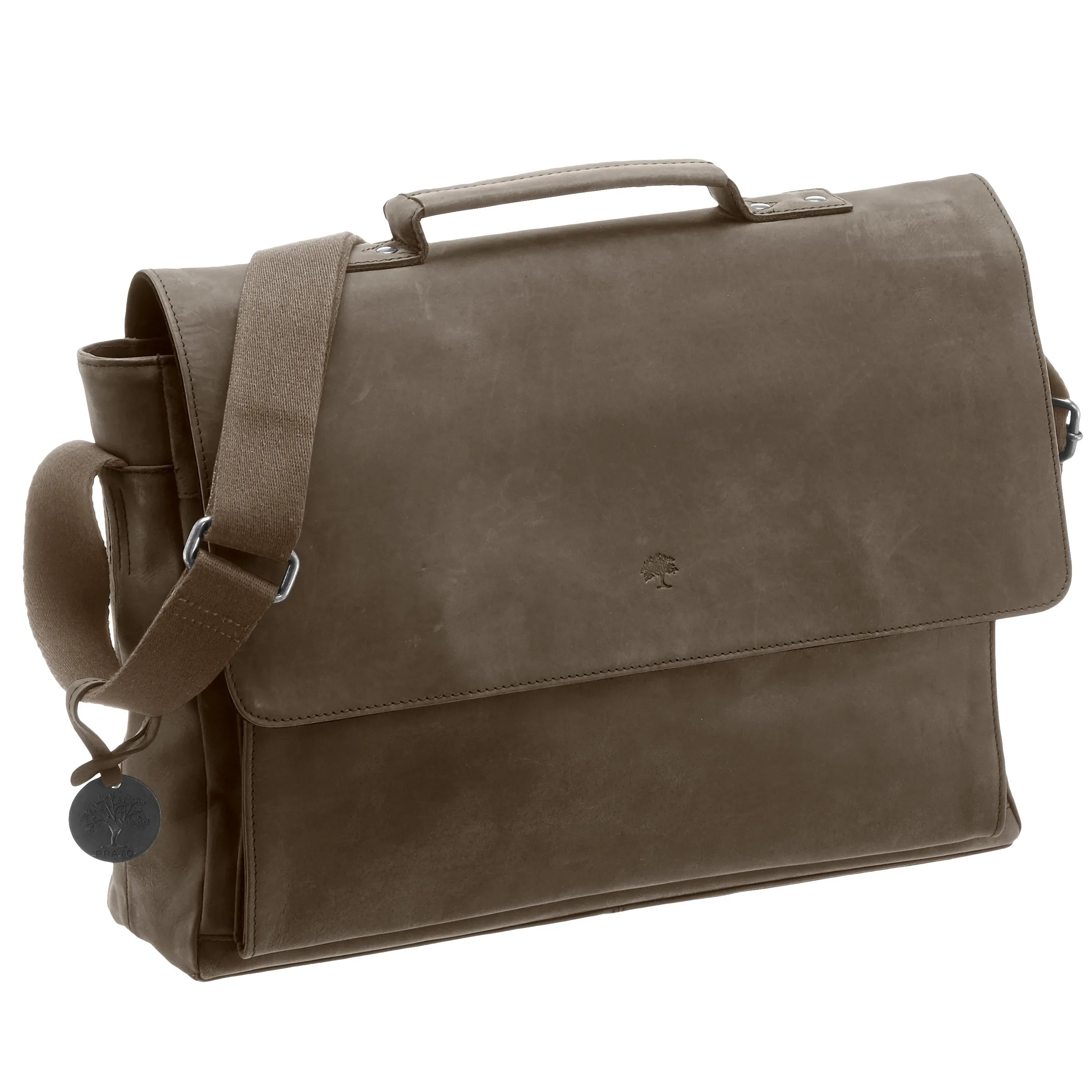 koffer-direkt.de Castello Hunter briefcase 40 cm - dark brown