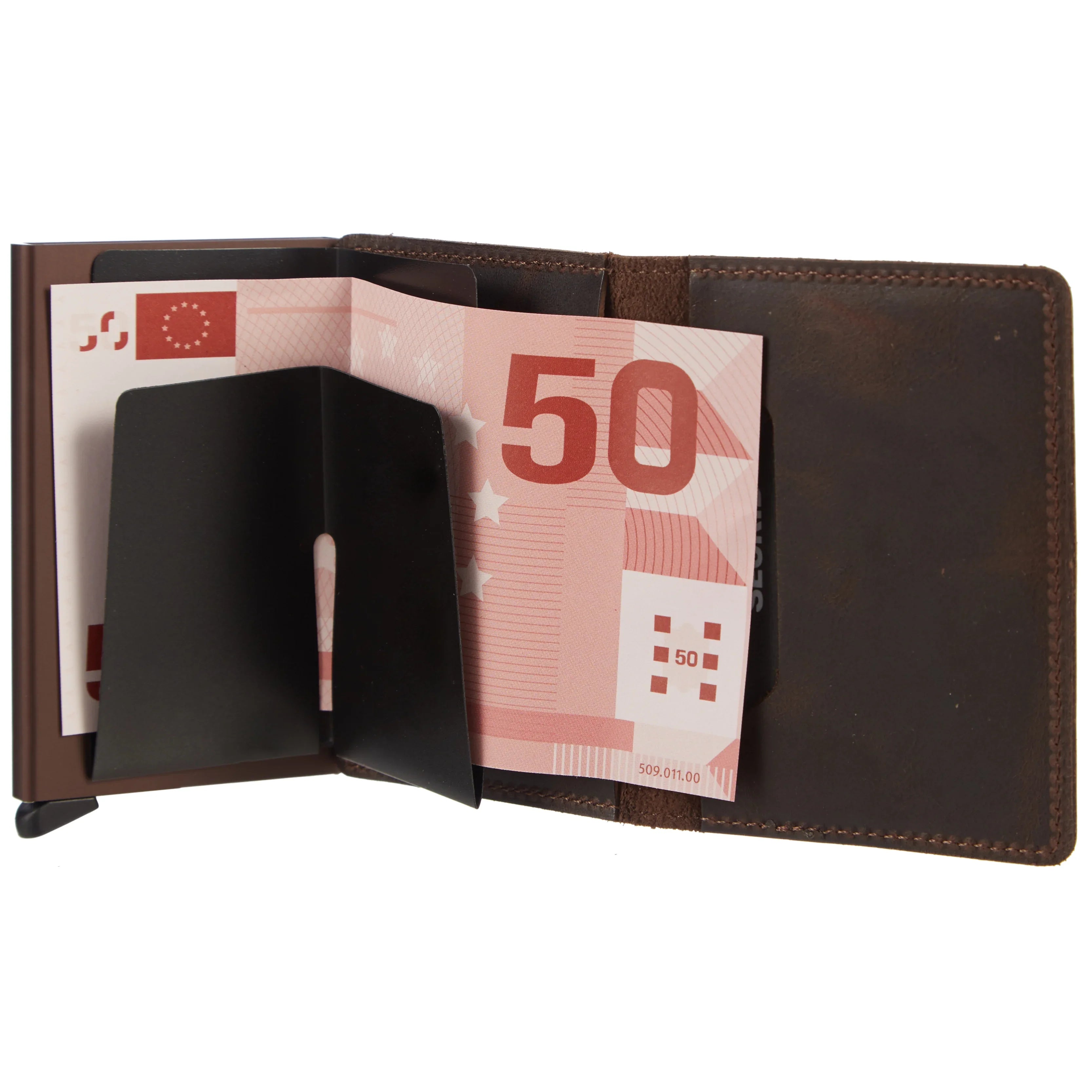 Secrid Wallets Slimwallet Vintage 10 cm - black