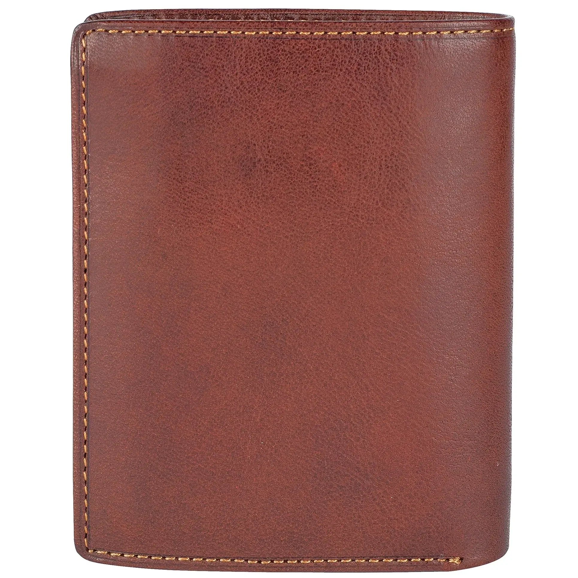 Tony Perotti Furbo Billfold Börse 13 cm - Dunkel Braun