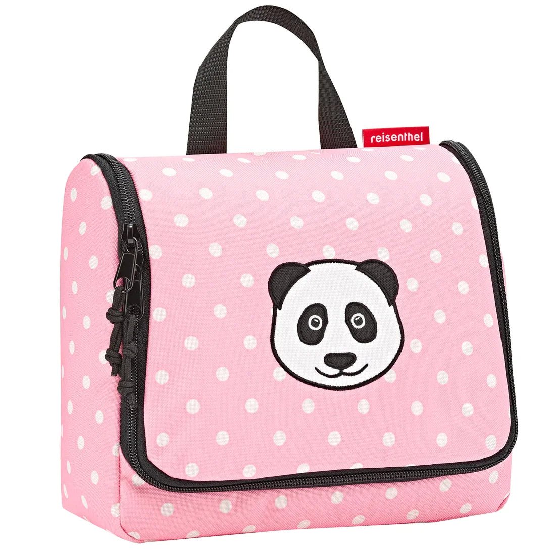 Reisenthel Travelling Toiletbag hanging toiletry bag - panda dots pink