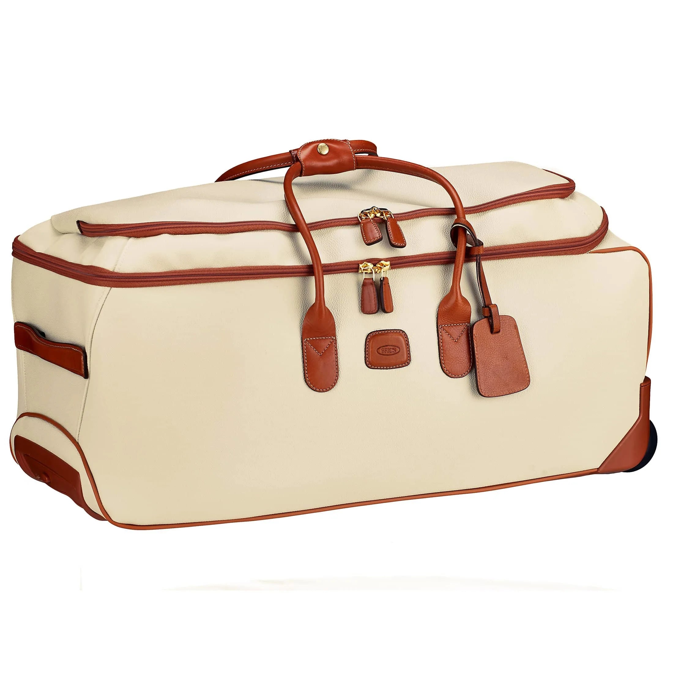 Brics Firenze travel bag on wheels 72 cm - cream