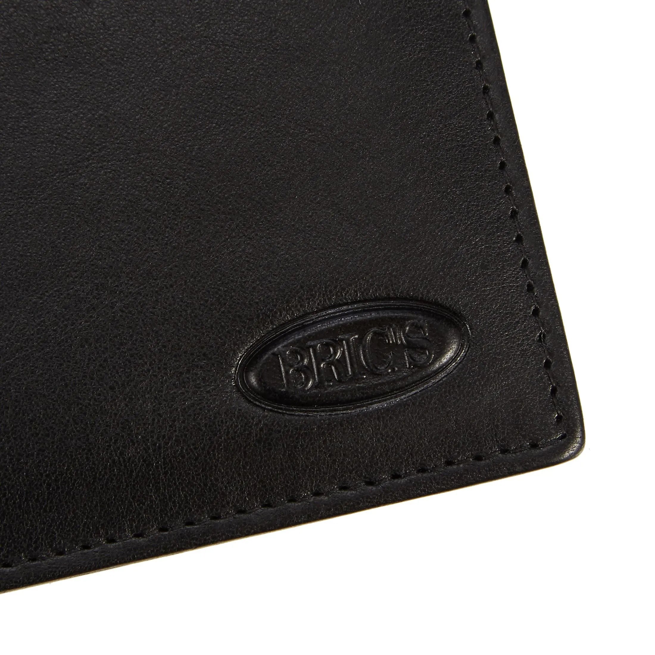 Brics Monte Rosa Geldbörse RFID 12 cm - schwarz