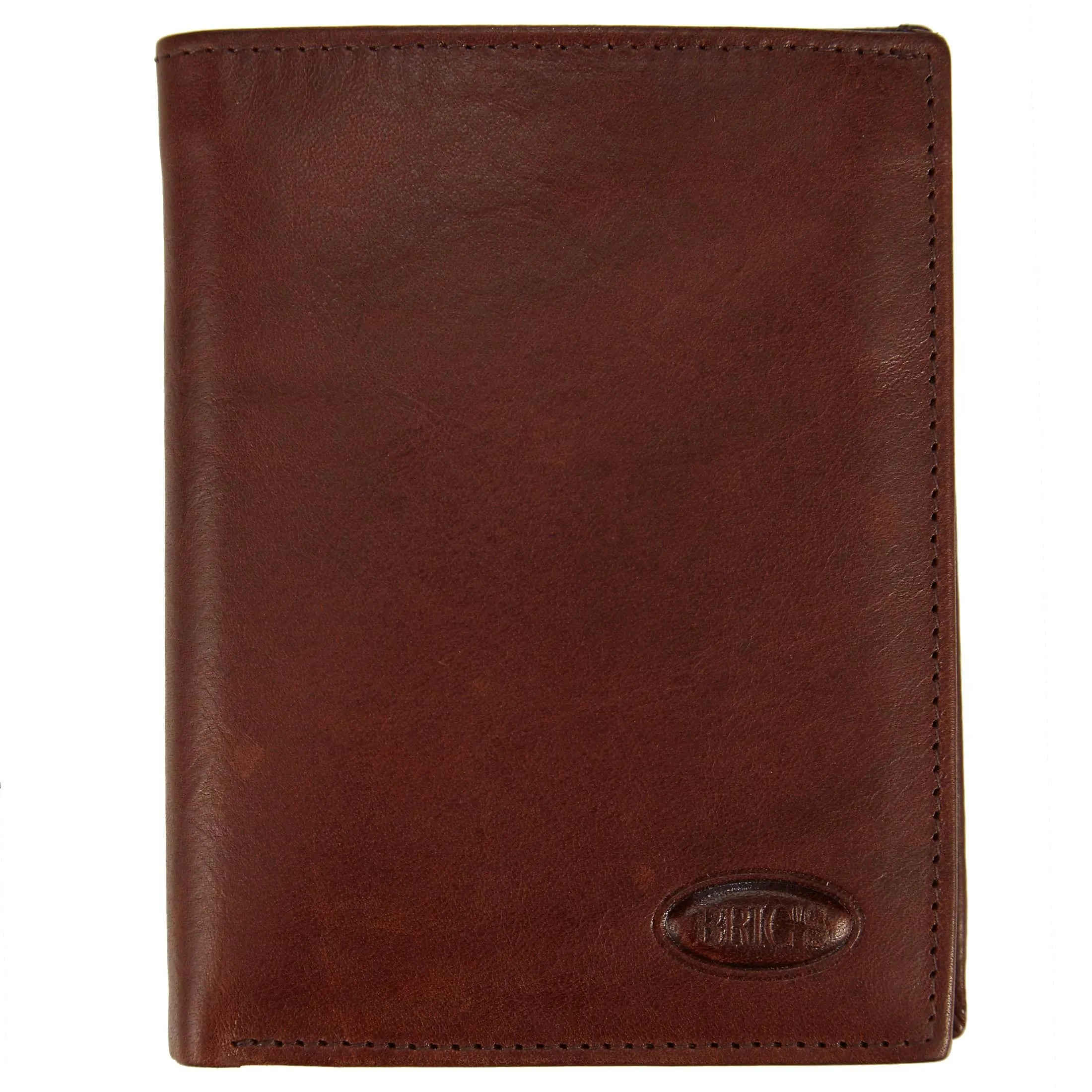 Brics Monte Rosa Hochformatbörse RFID 12 cm - braun