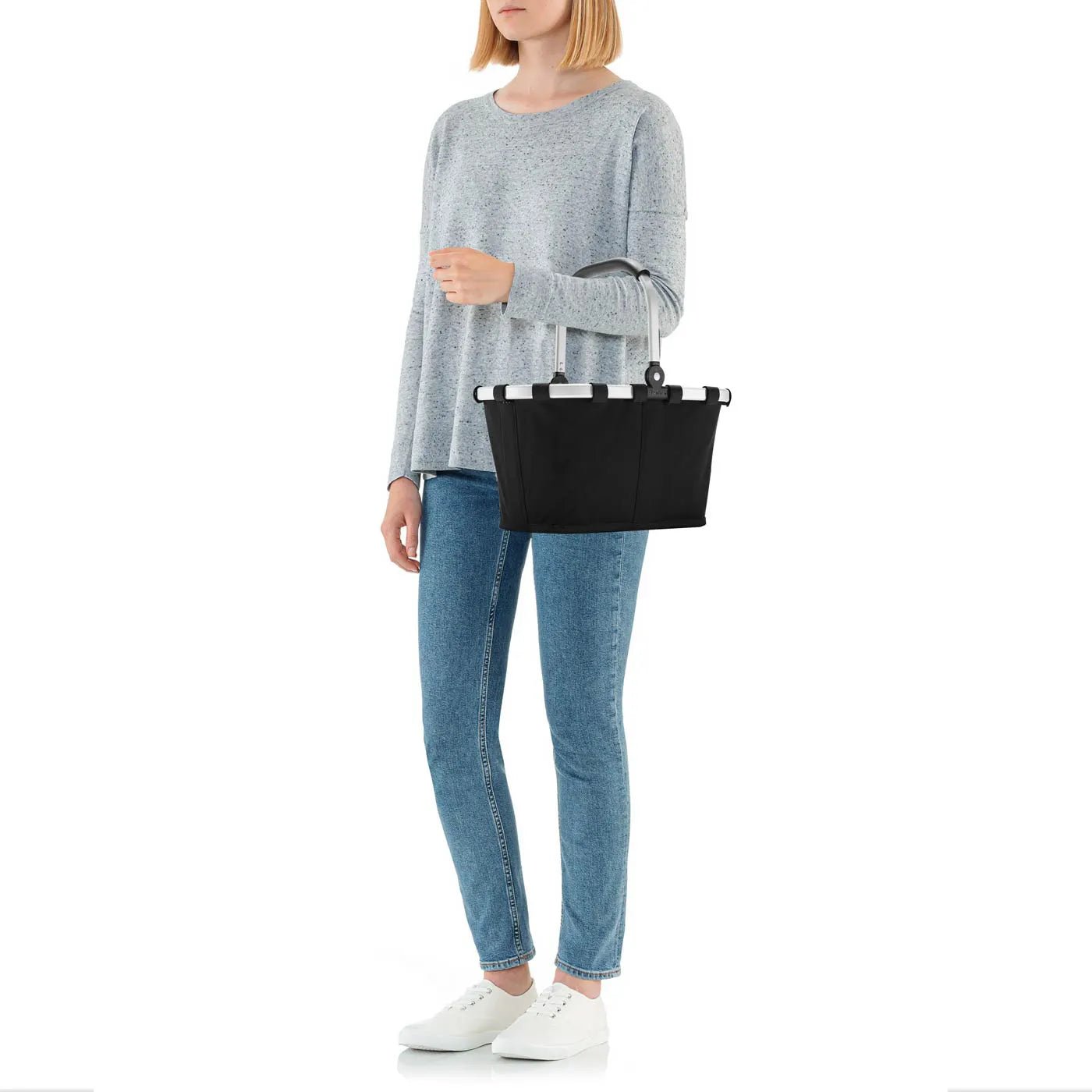 Reisenthel Shopping Carrybag XS Kinder-Einkaufskorb 33 cm - Frame Twist Coffee
