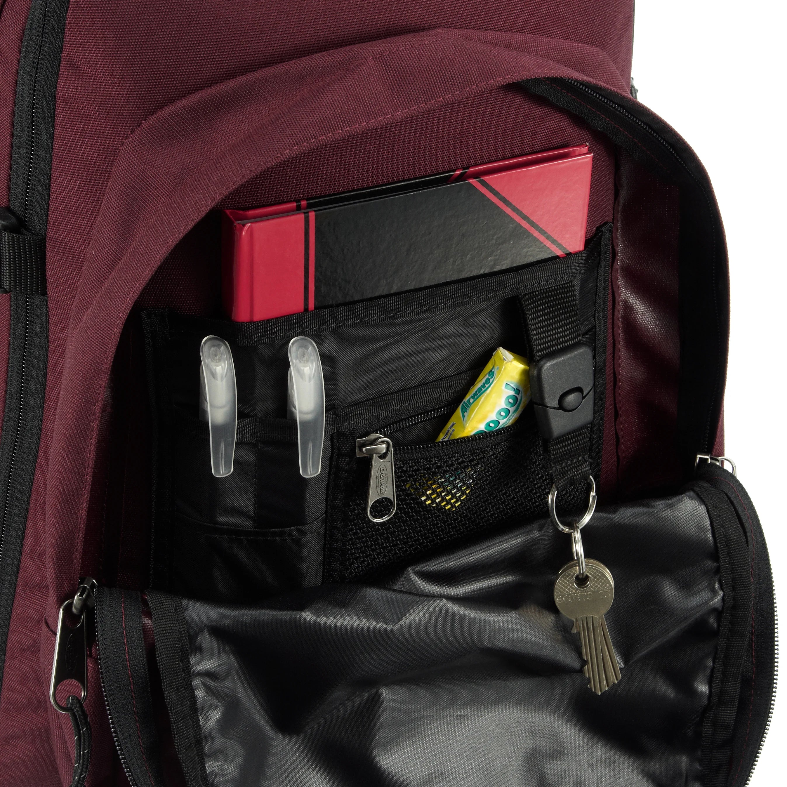 Eastpak Authentic Re-Check Tutor sac à dos avec compartiment ordinateur 48 cm - denim noir