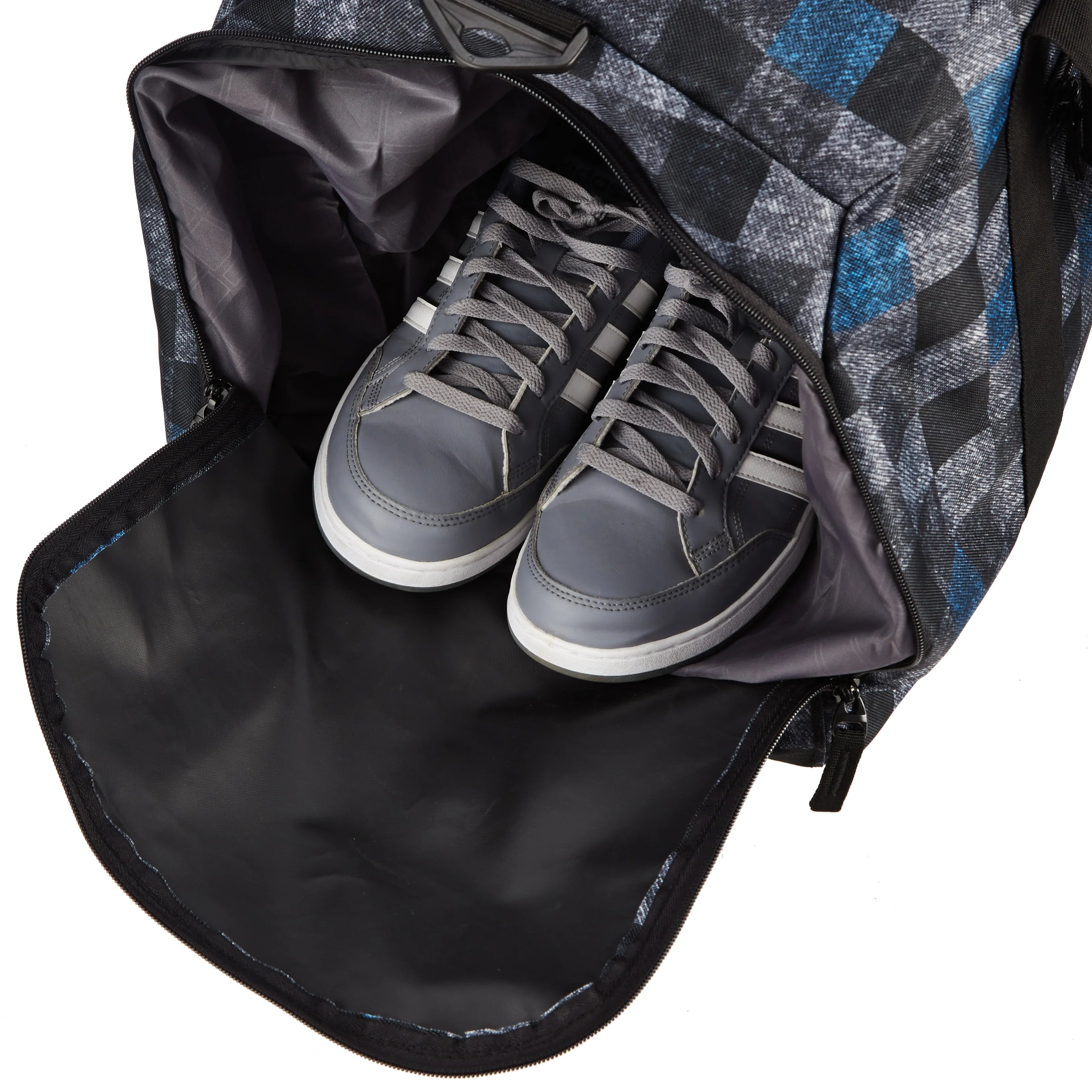 koffer-direkt.de Two Travel II Travel bag 50 cm - gray flanel caro