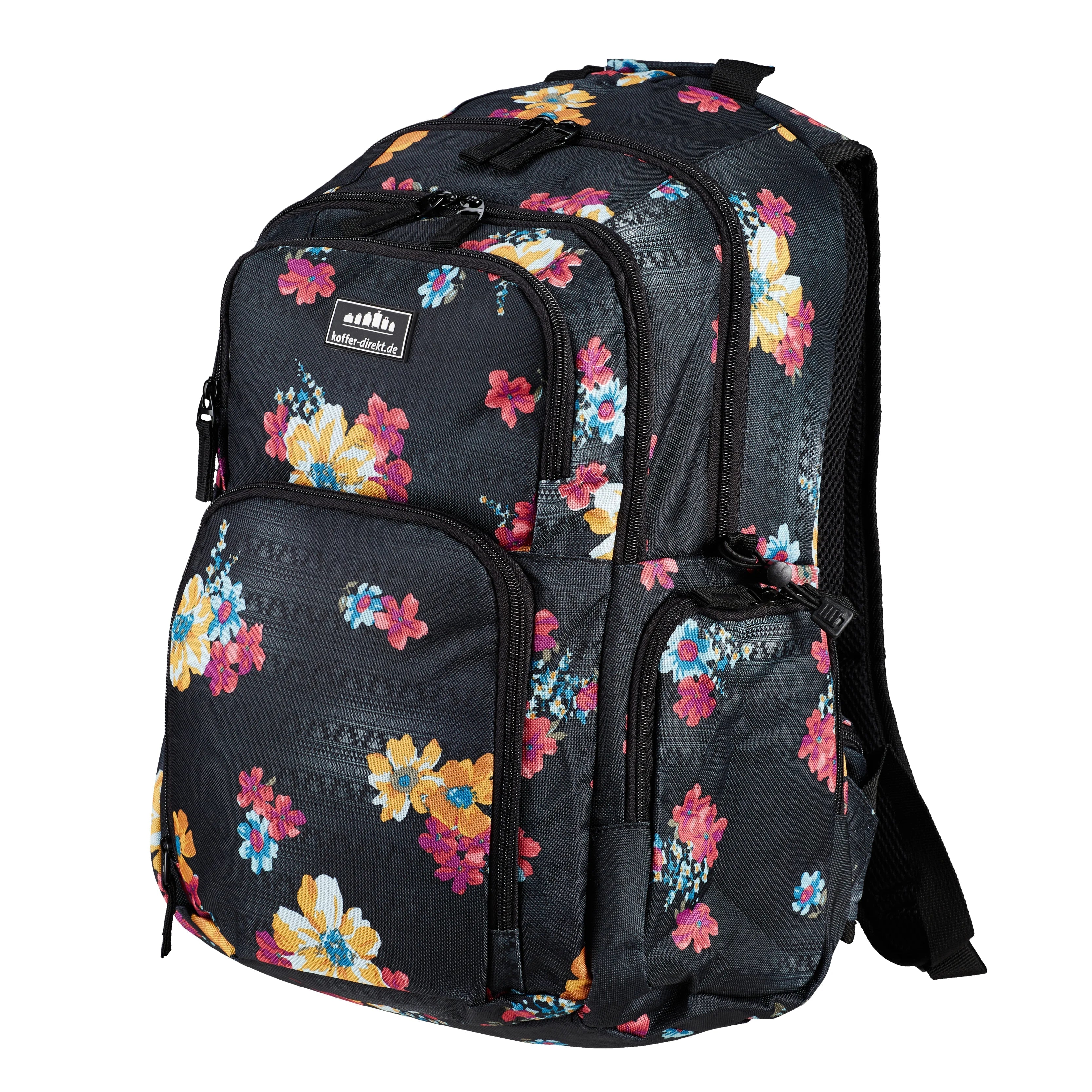 koffer-direkt.de Two Travel II Backpack 46 cm - flowers