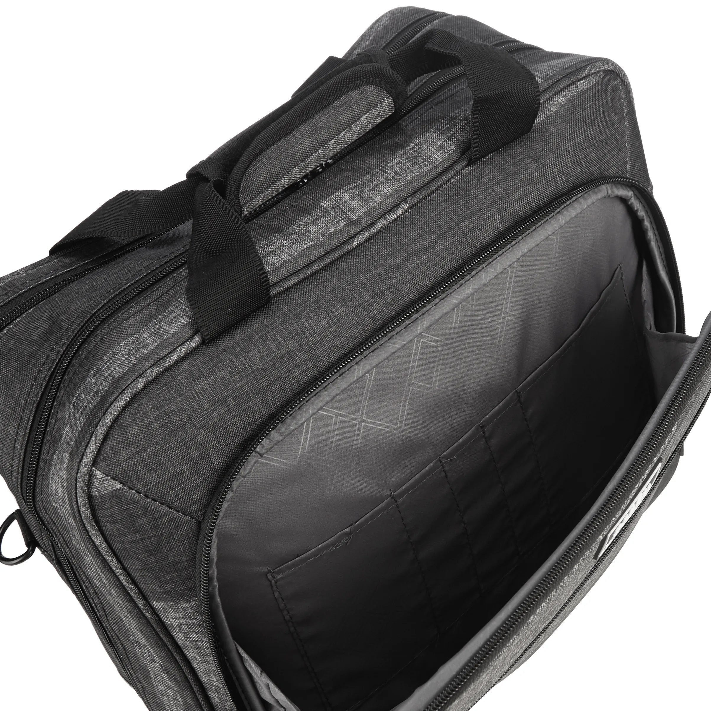 koffer-direkt.de Two Travel II flight bag 42 cm - gray stripe