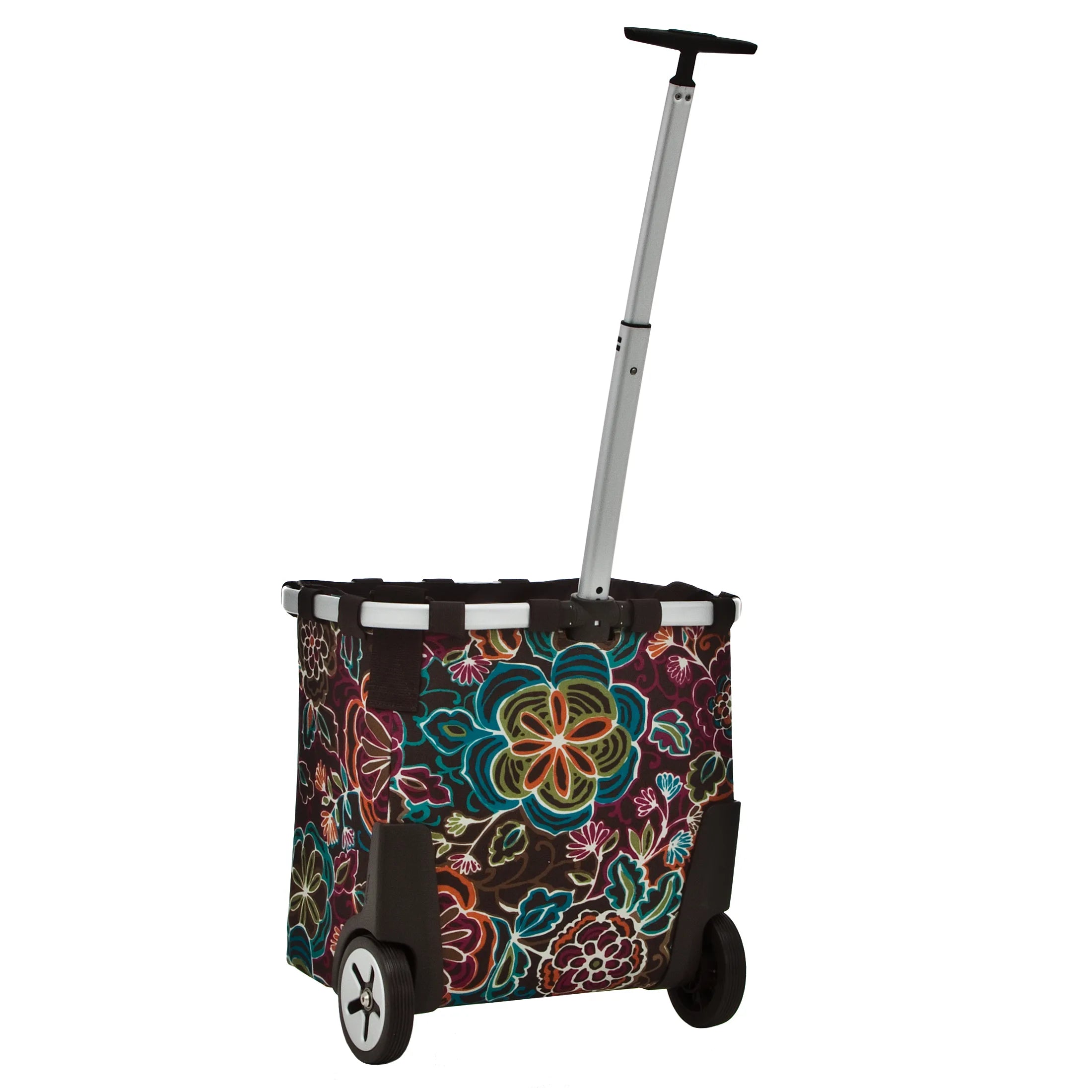 Reisenthel Shopping Carrycruiser shopping basket with wheels 48 cm - frame twist sky rose