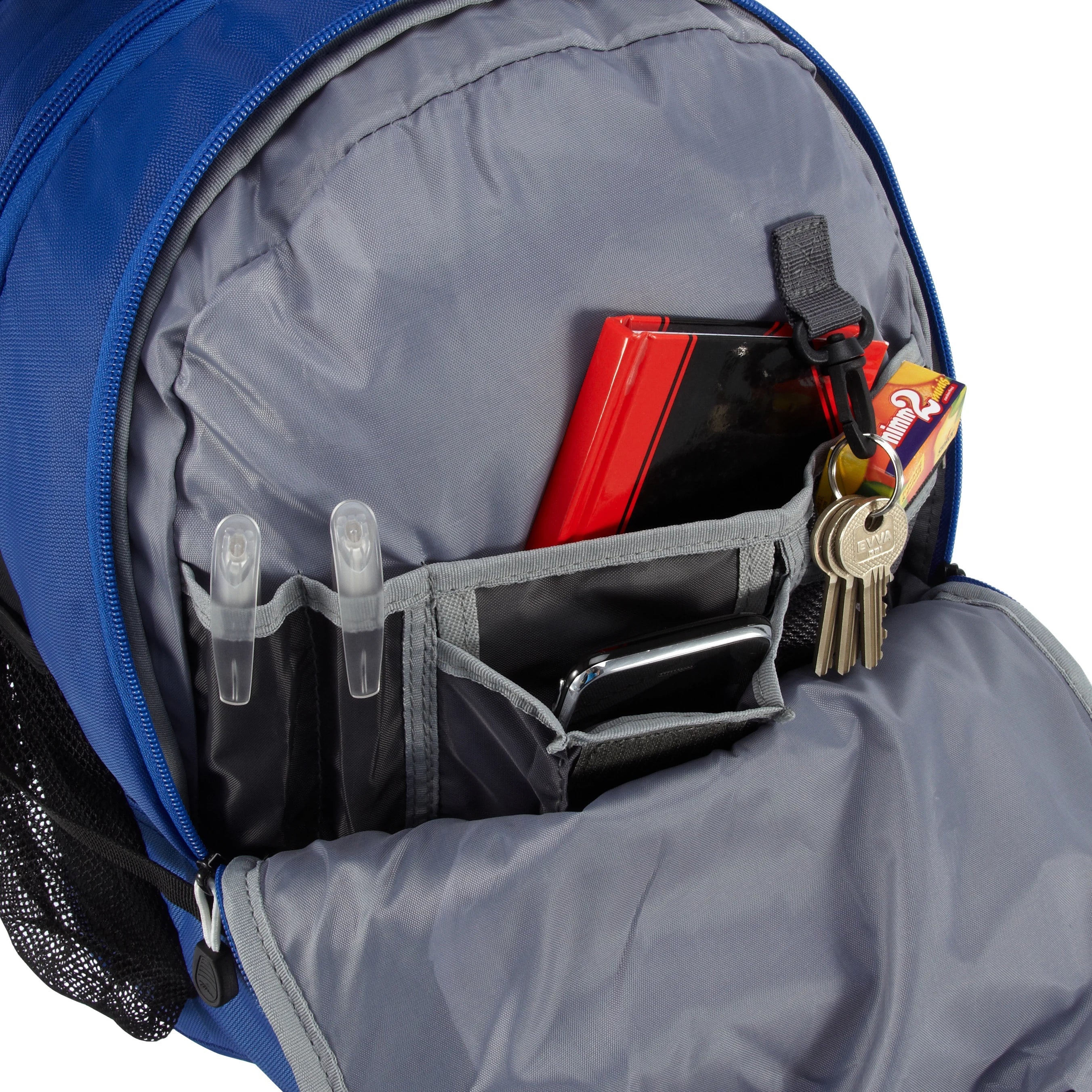 High Sierra School Backpacks sac à dos avec compartiment pour ordinateur portable Aggro 49 cm - cramoisi/noir/argent